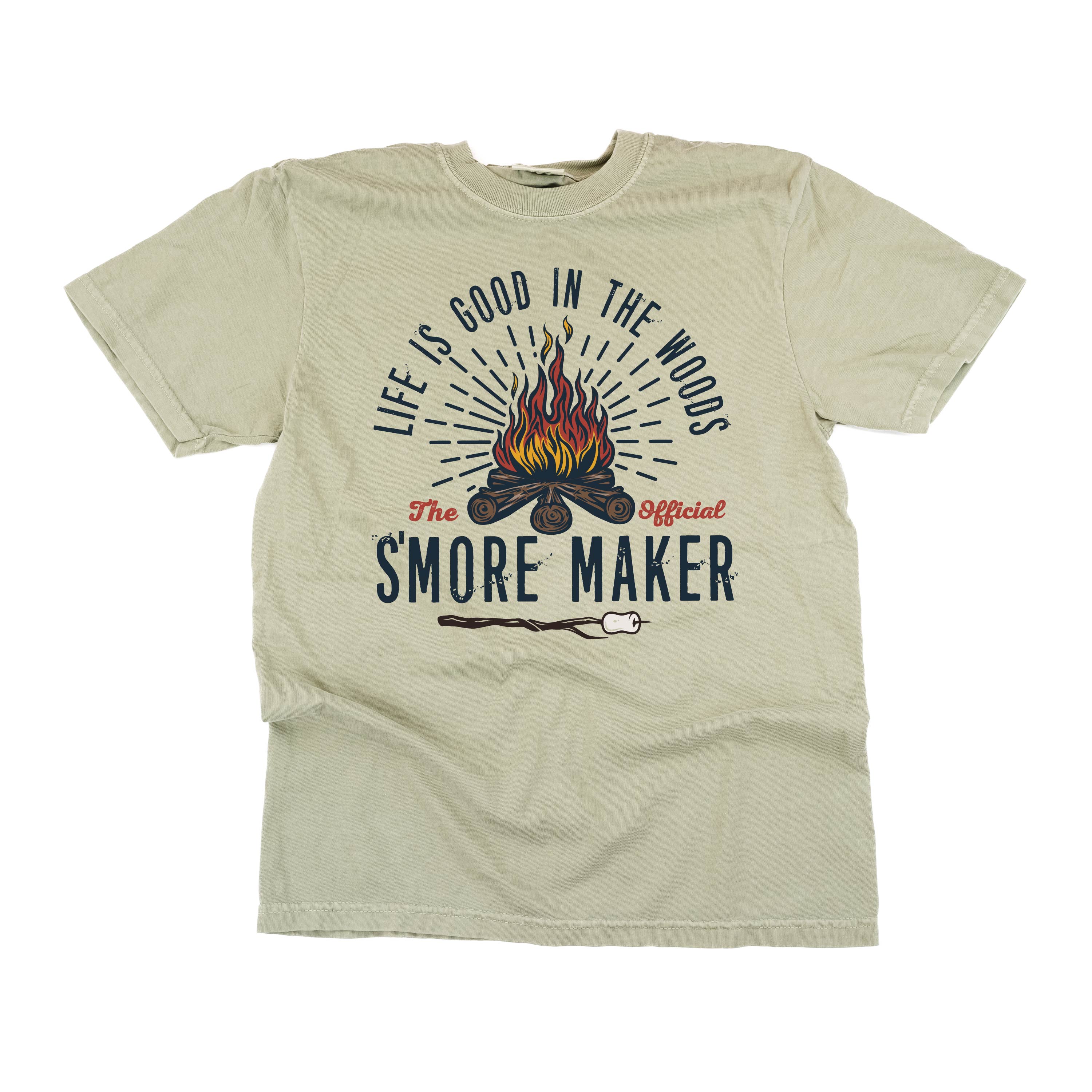 S'Mores Maker - Comfort Colors Tee Little Mama Shirt Shop