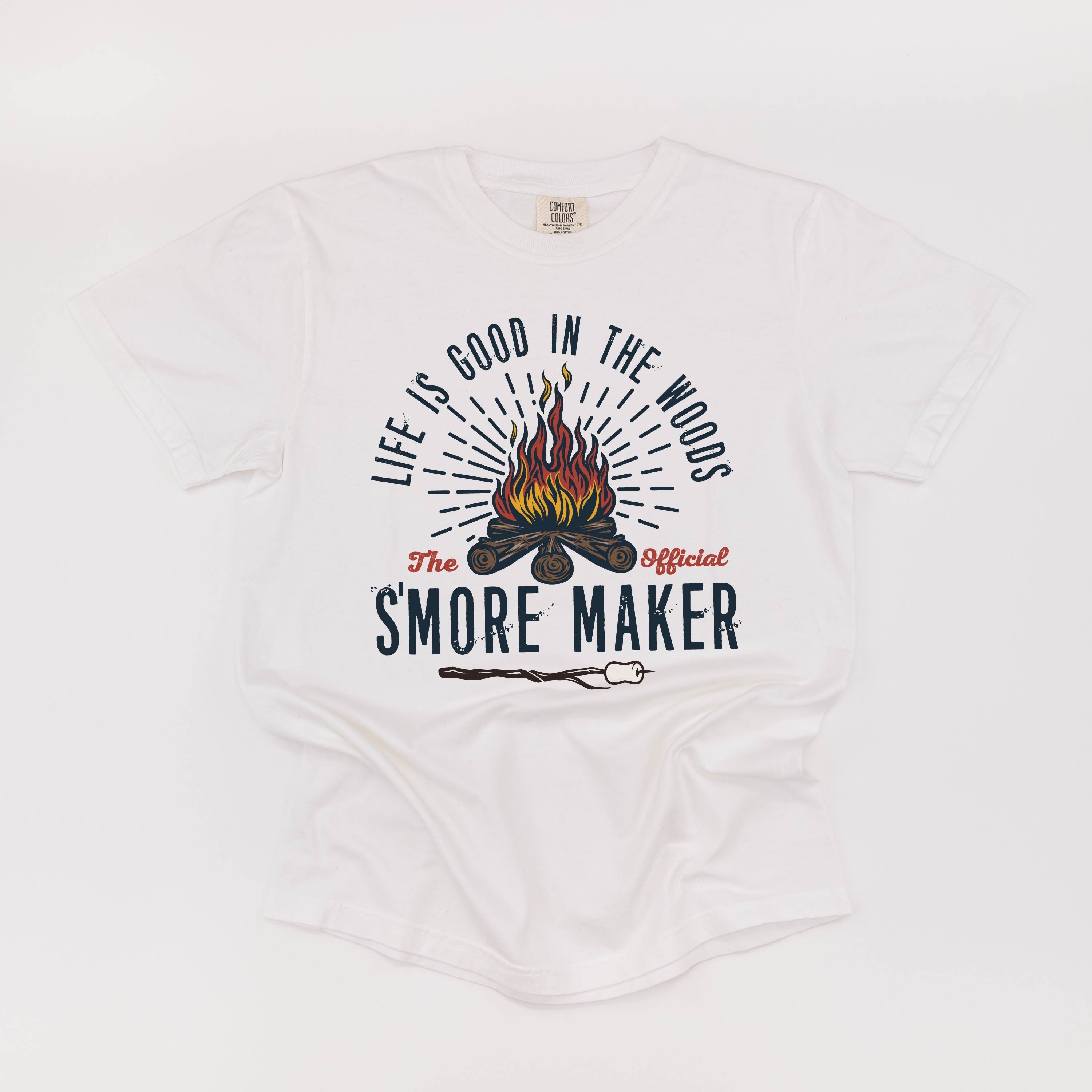 S'Mores Maker - Comfort Colors Tee Little Mama Shirt Shop