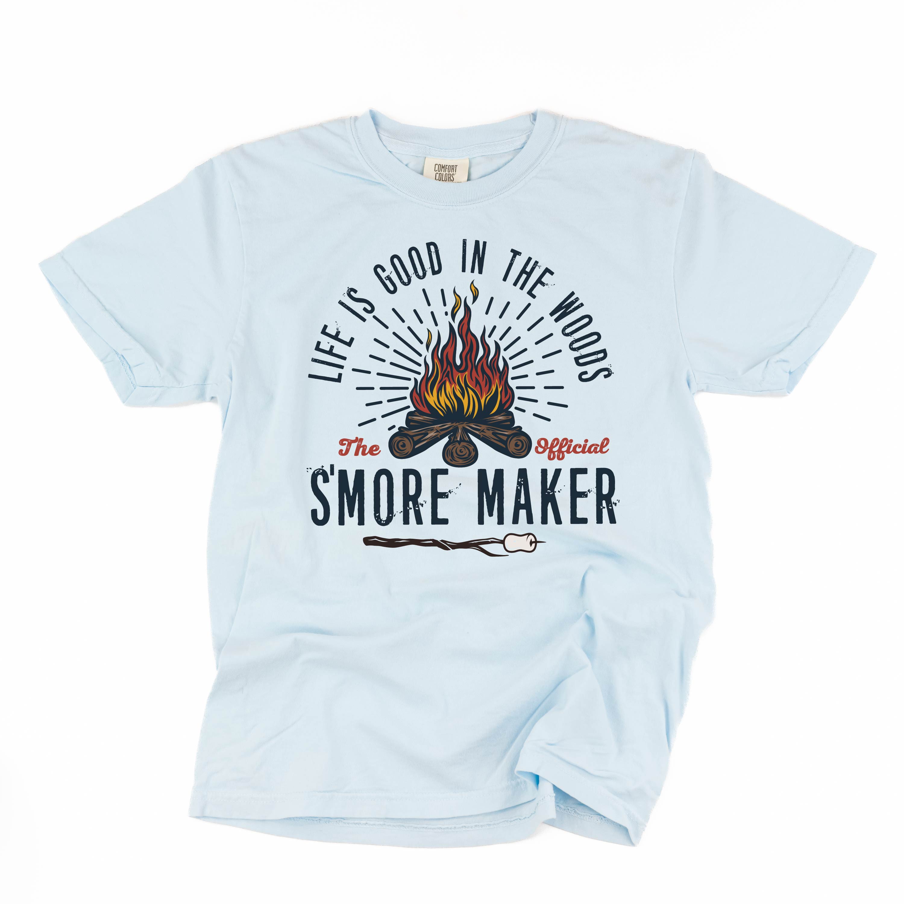 S'Mores Maker - Comfort Colors Tee Little Mama Shirt Shop