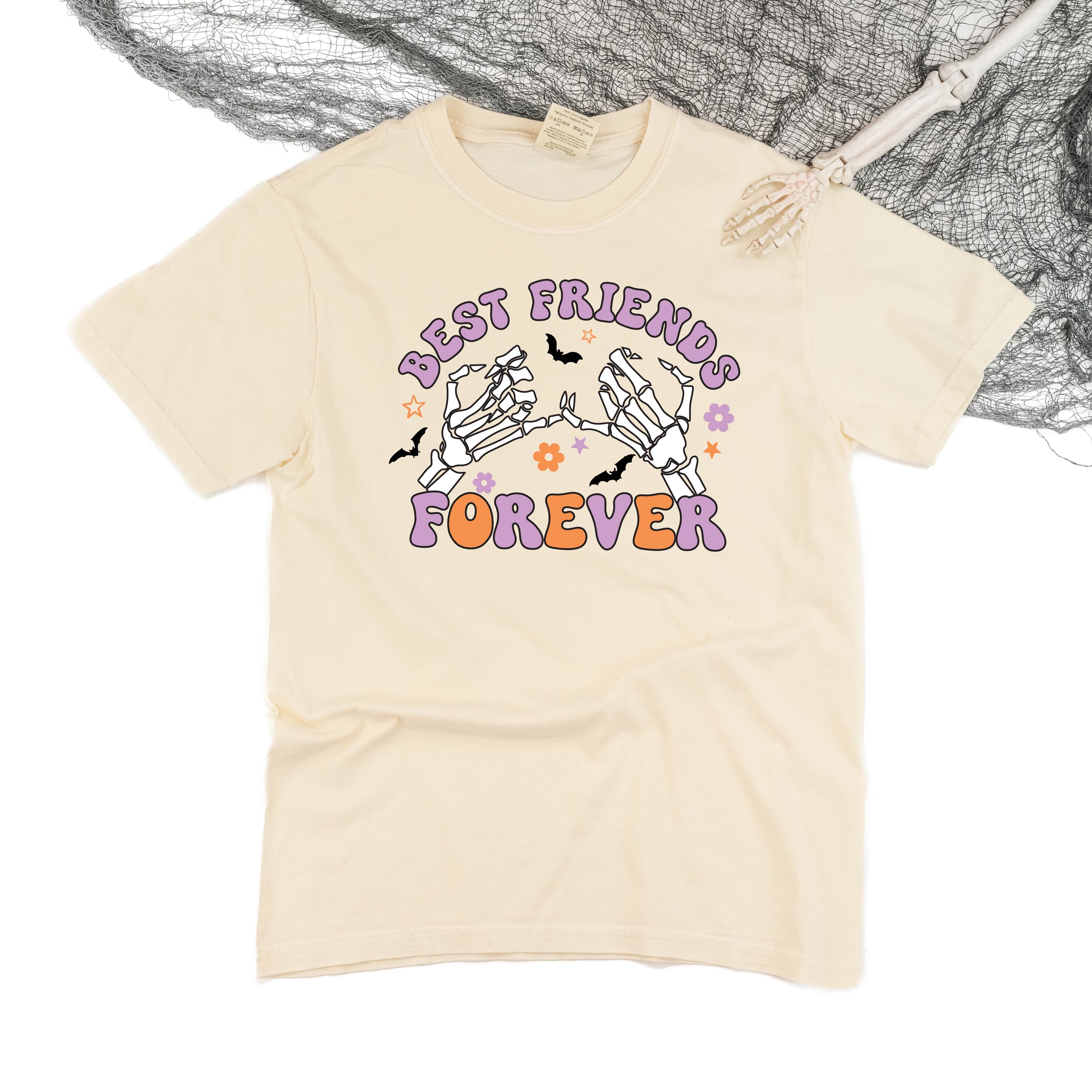 Best Friends Forever - Halloween - Comfort Colors Tee Little Mama Shirt Shop