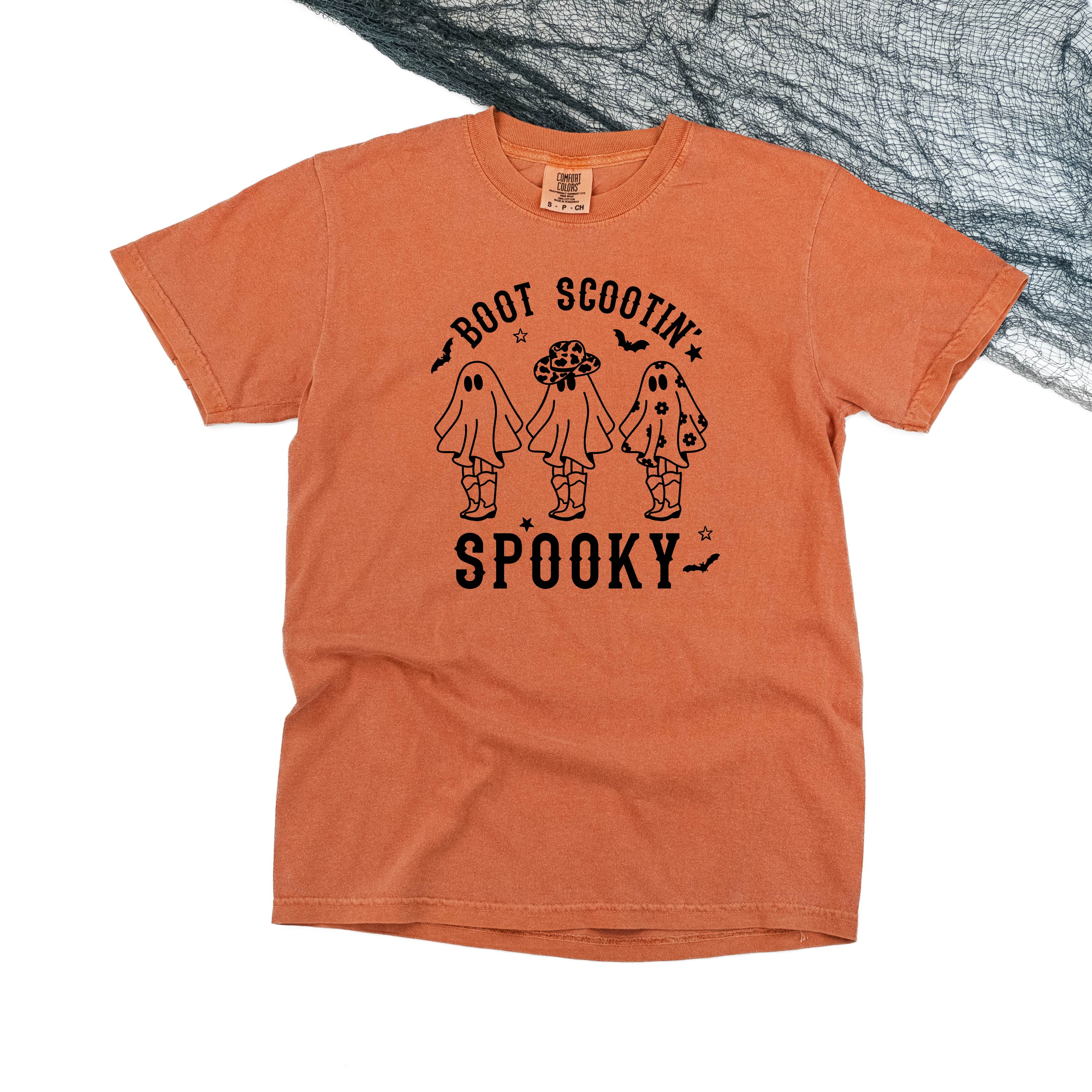 Boot Scootin' Spooky - Comfort Colors Tee Little Mama Shirt Shop