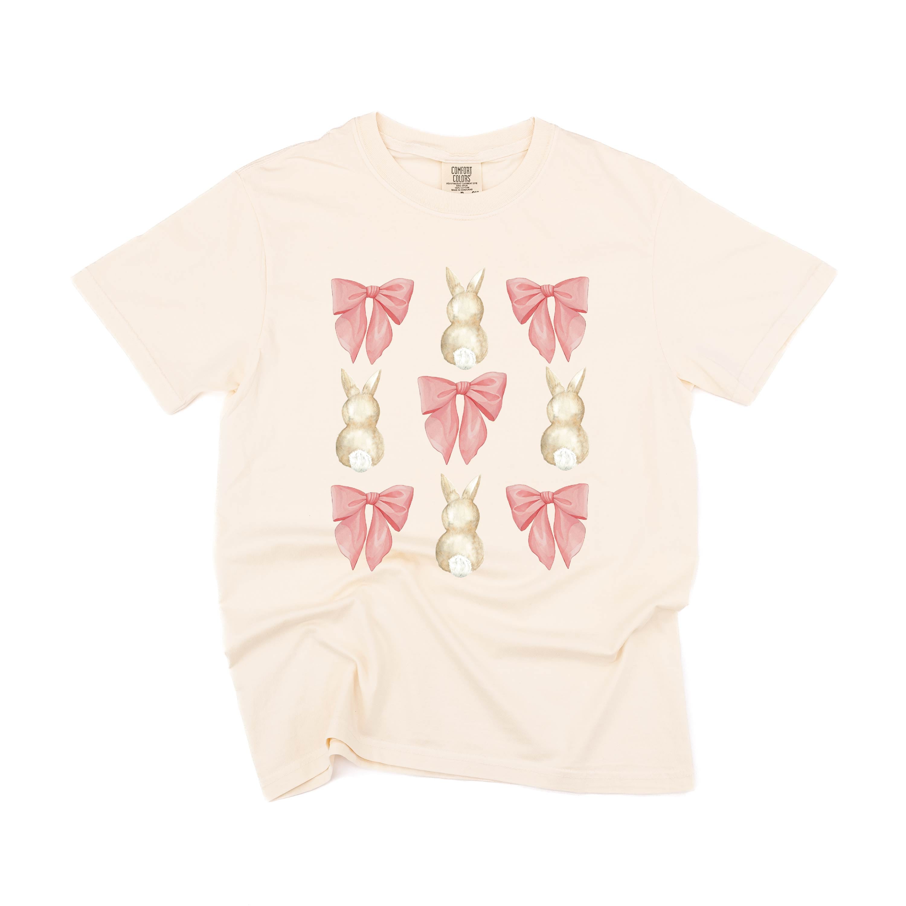 Bunnies & Bows - Comfort Colors Tee Little Mama Shirt Shop