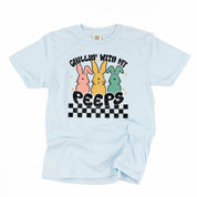 Chillin' With My Peeps - Comfort Colors Tee Little Mama Shirt Shop