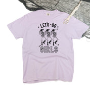 Cowgirl Skellies - Let's Go Girls - Comfort Colors Tee Little Mama Shirt Shop