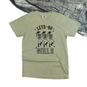 Cowgirl Skellies - Let's Go Girls - Comfort Colors Tee Little Mama Shirt Shop
