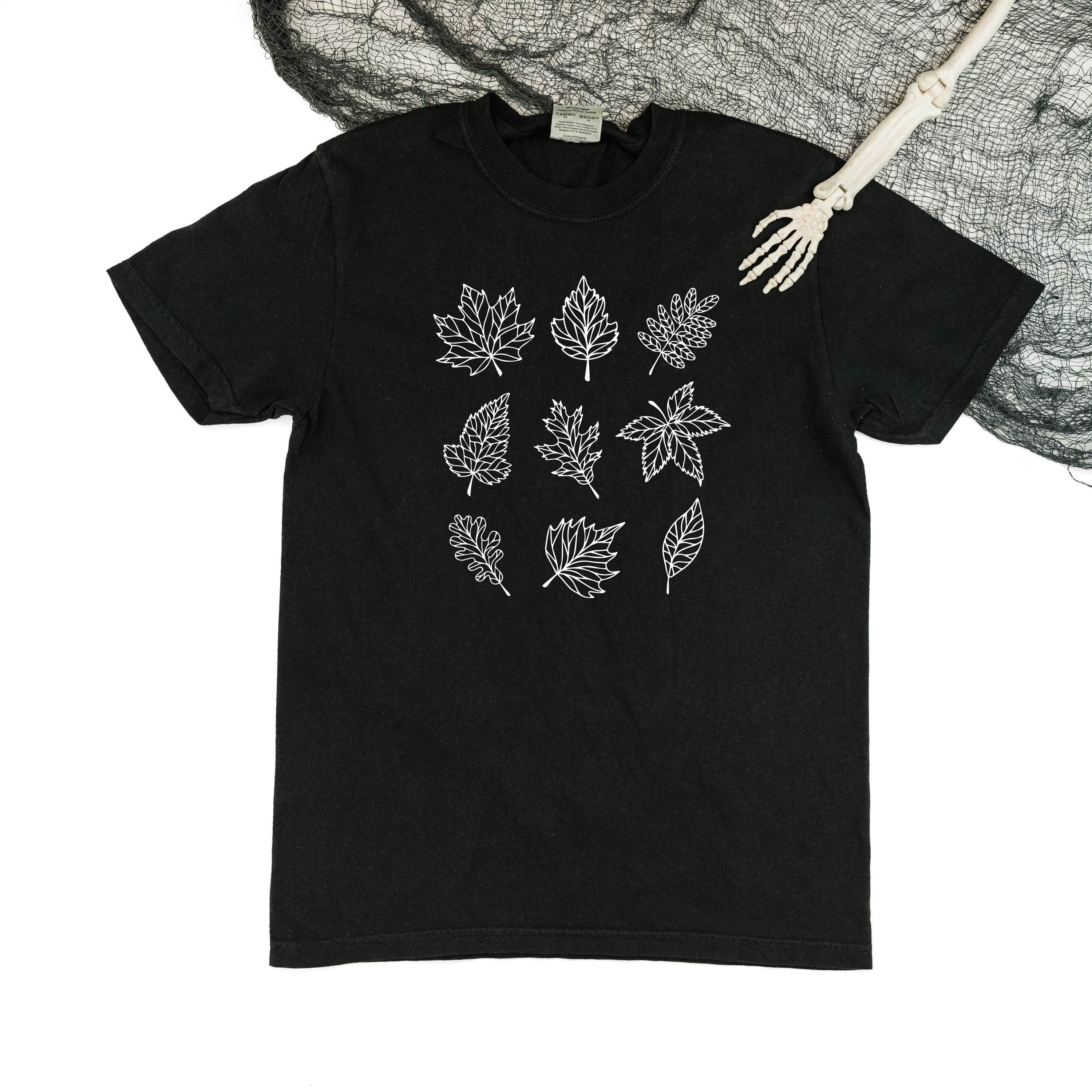Fall Leaves - Comfort Colors Tee Little Mama Shirt Shop