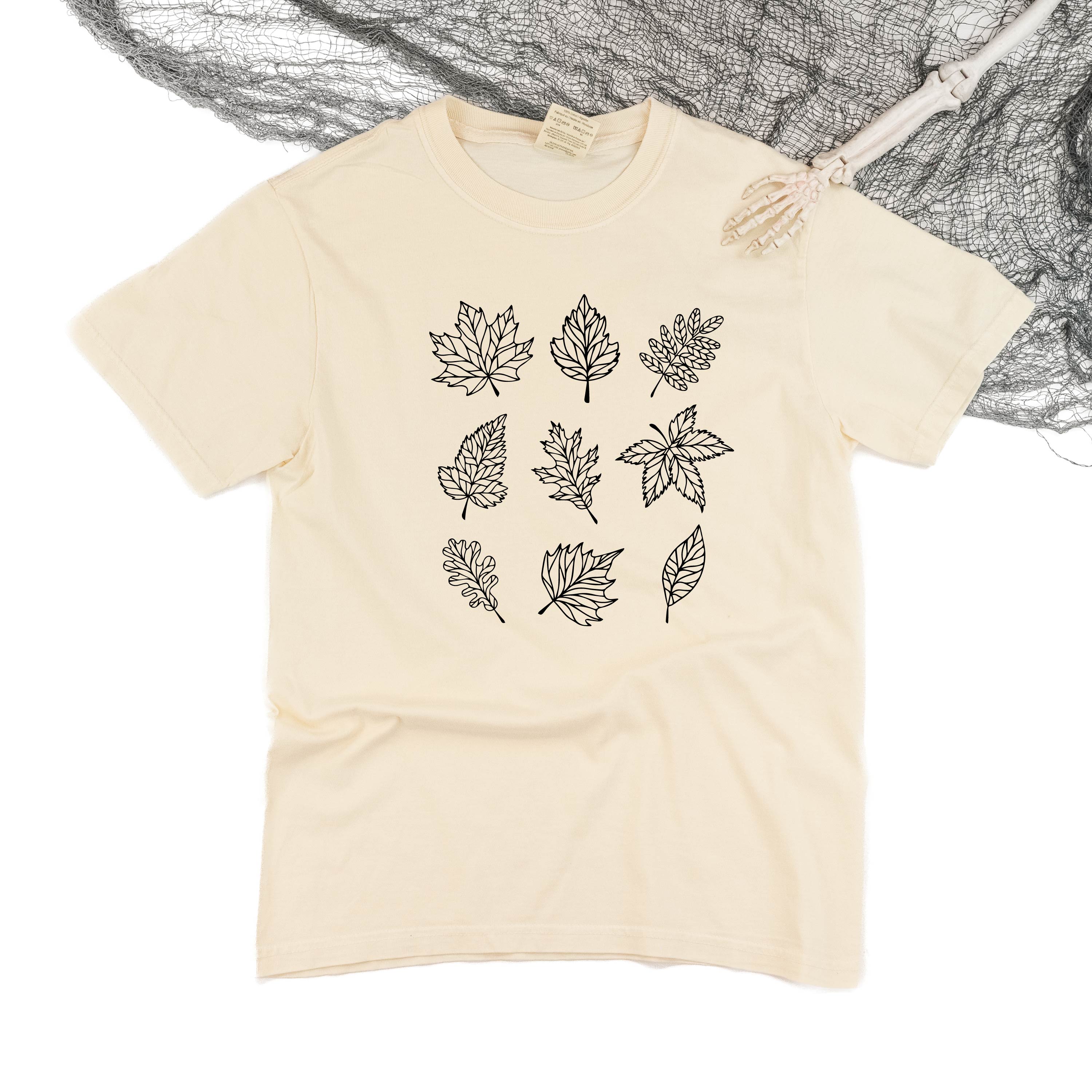 Fall Leaves - Comfort Colors Tee Little Mama Shirt Shop