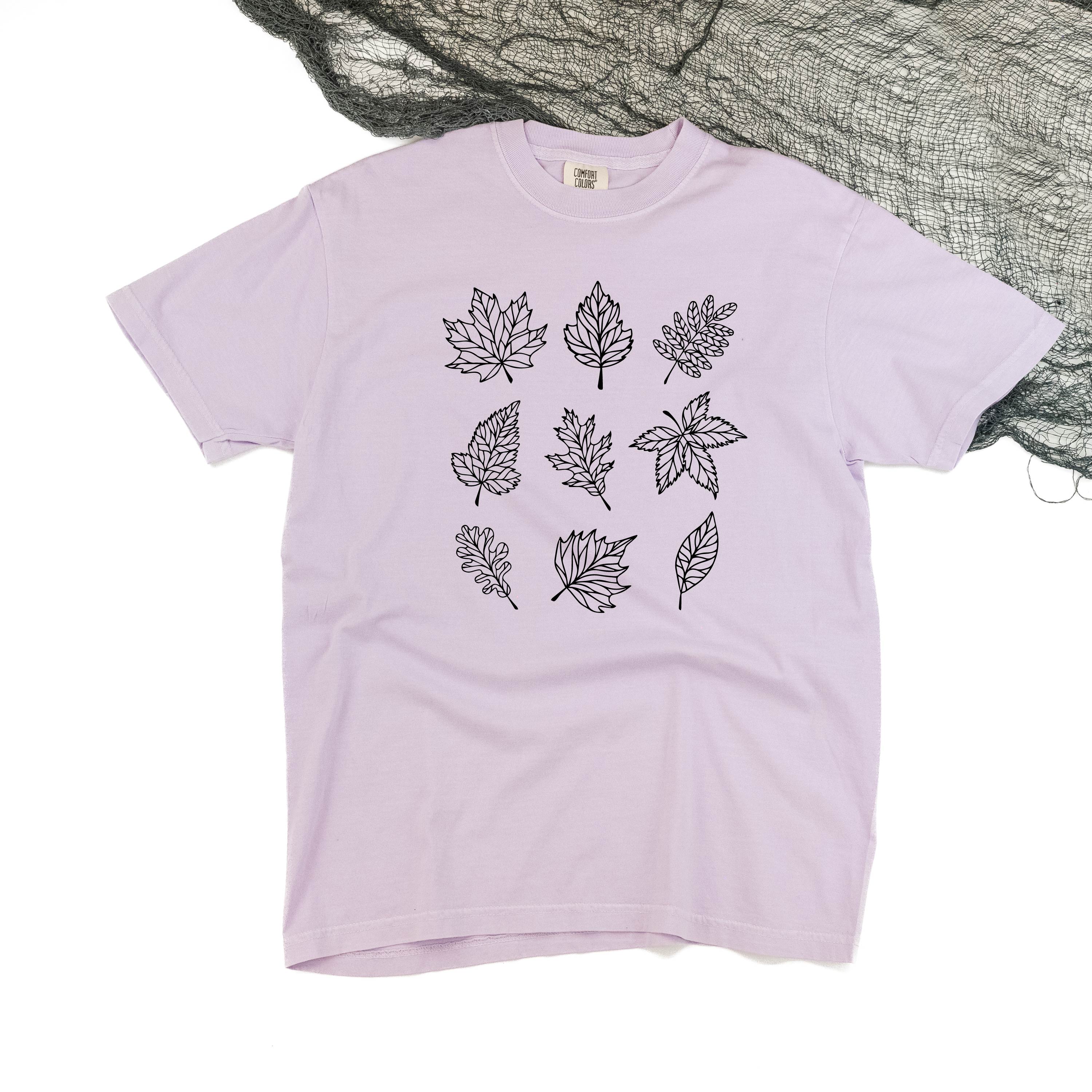 Fall Leaves - Comfort Colors Tee Little Mama Shirt Shop