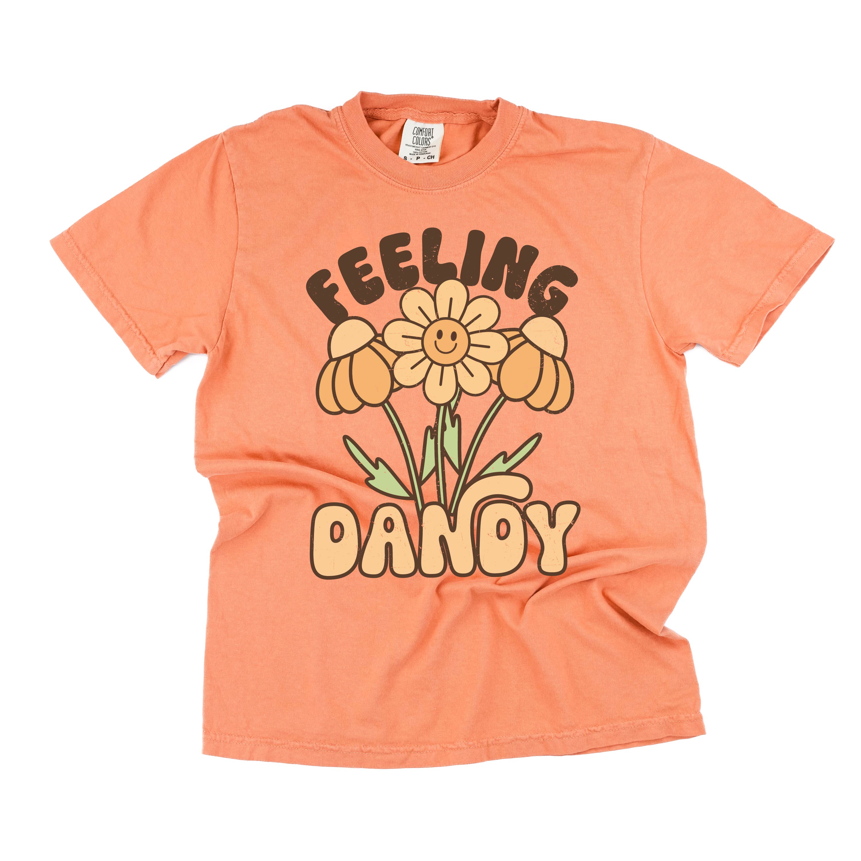 Feeling Dandy - SHORT SLEEVE COMFORT COLORS TEE Little Mama Shirt Shop