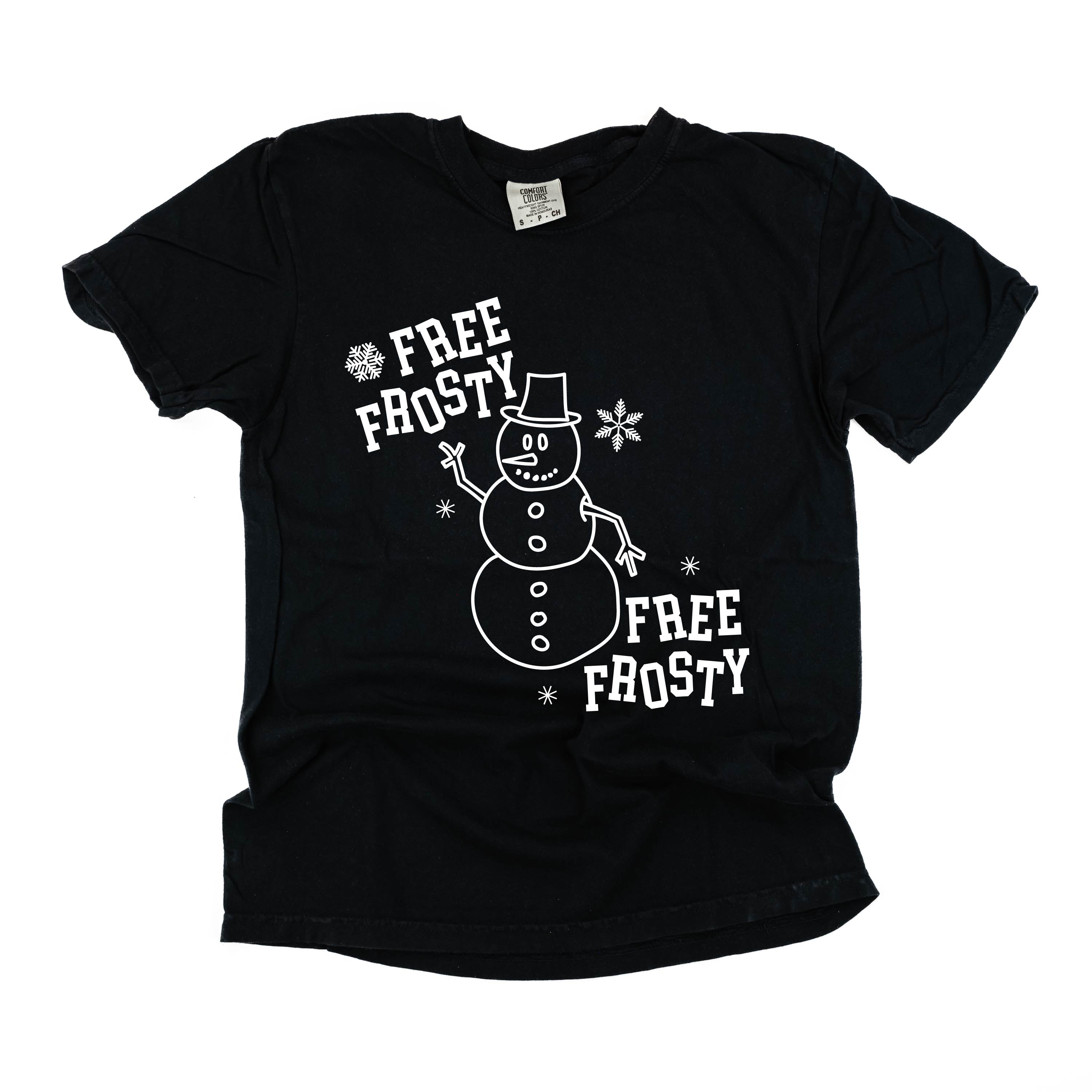 Free Frosty - Comfort Colors Tee Little Mama Shirt Shop