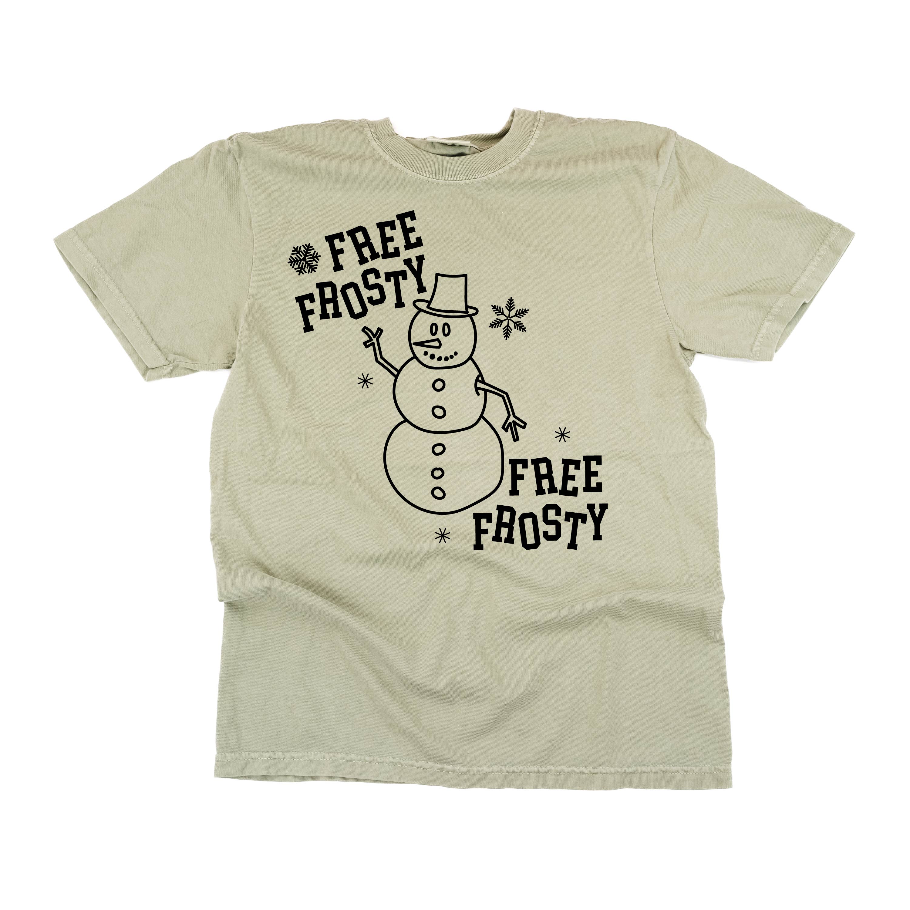 Free Frosty - Comfort Colors Tee Little Mama Shirt Shop