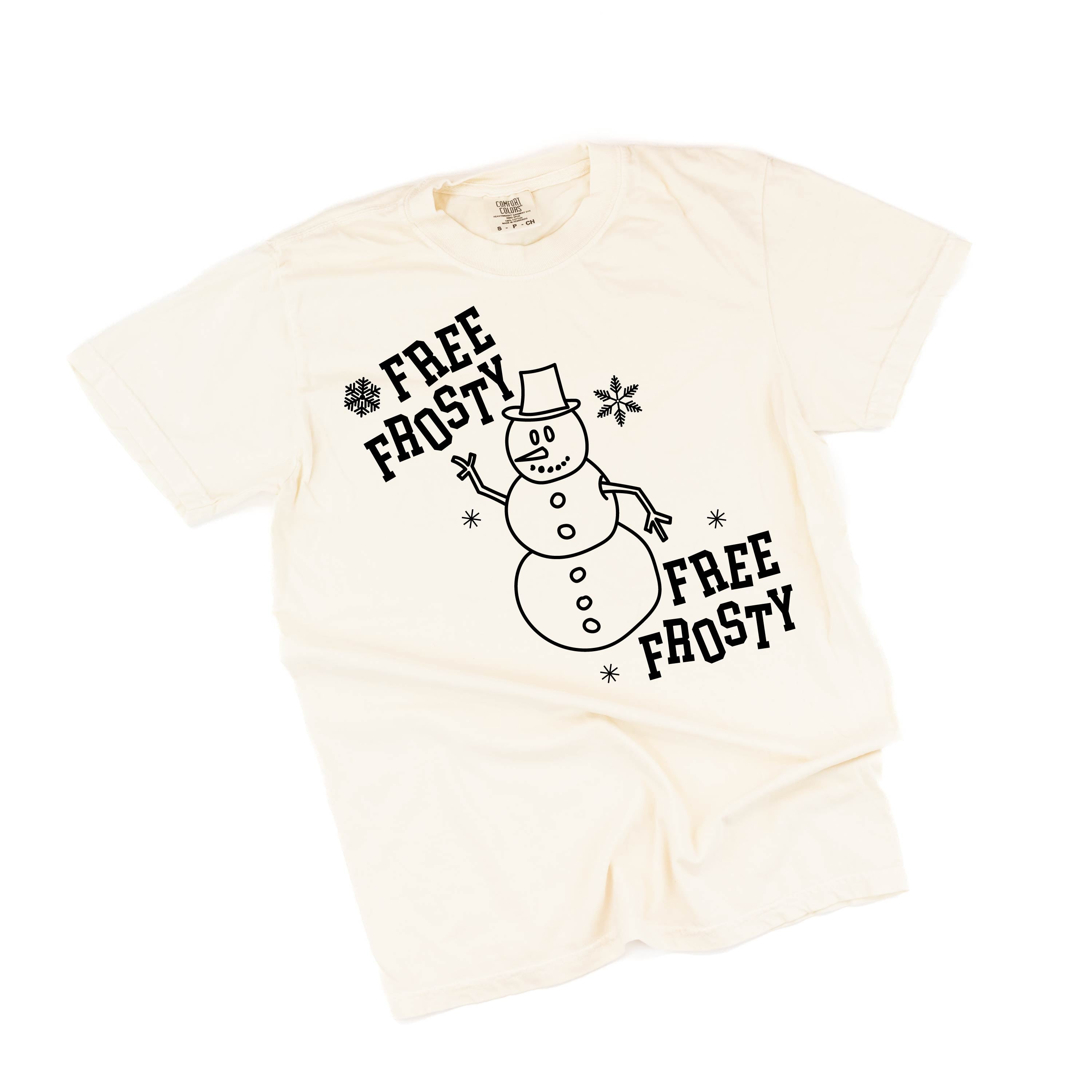 Free Frosty - Comfort Colors Tee Little Mama Shirt Shop