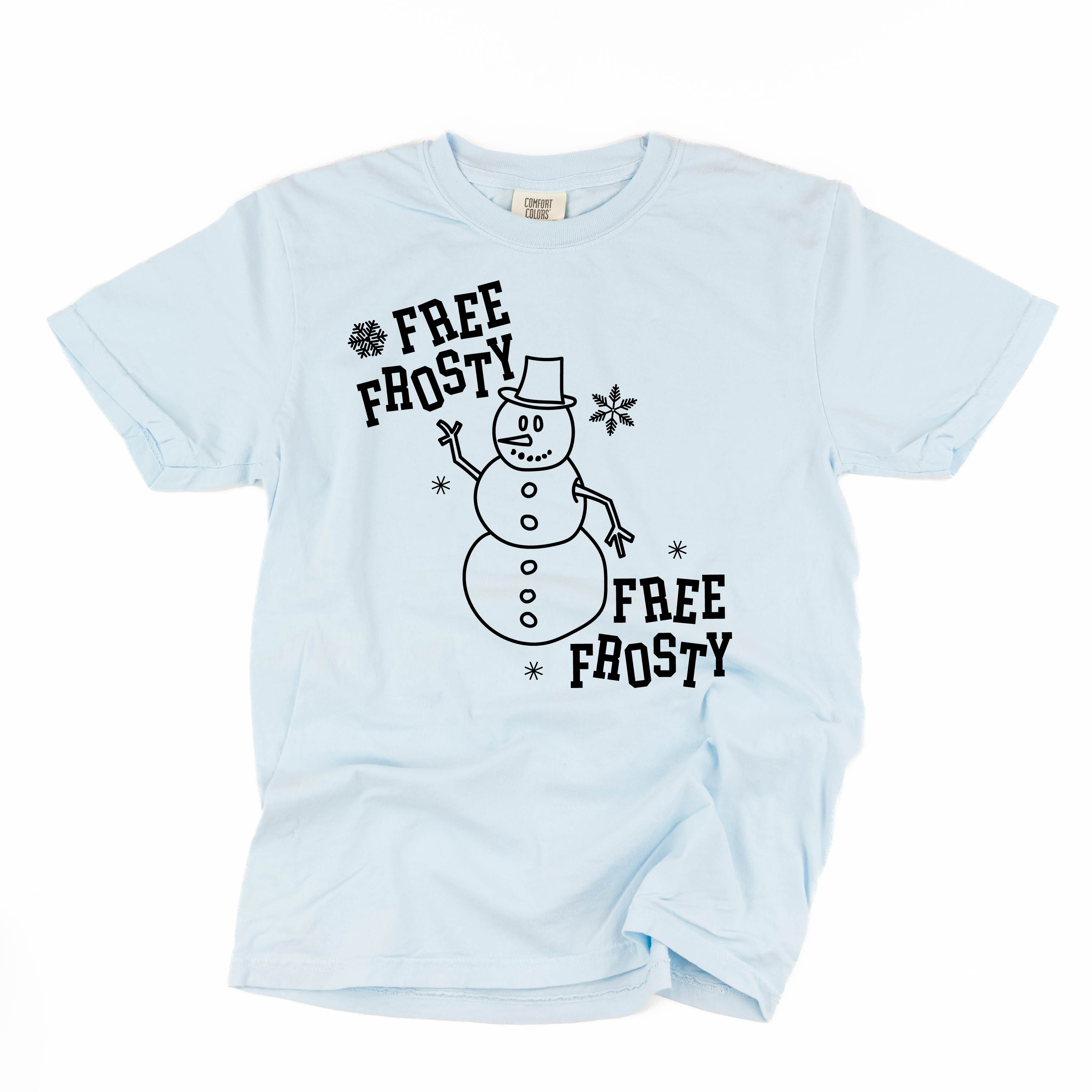 Free Frosty - Comfort Colors Tee Little Mama Shirt Shop