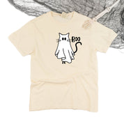 Ghost Kitty - Comfort Colors Tee Little Mama Shirt Shop