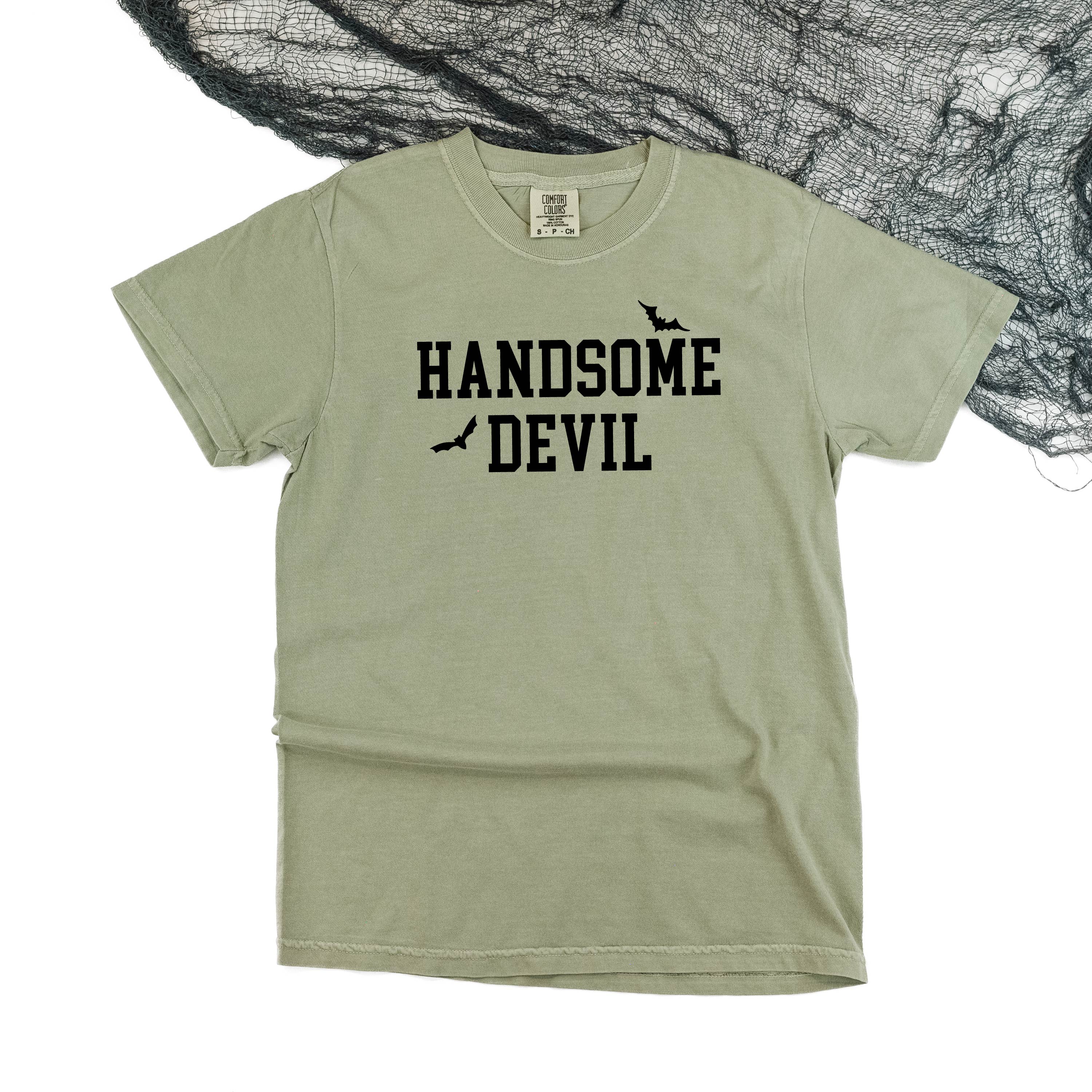 Handsome Devil - Comfort Colors Tee Little Mama Shirt Shop
