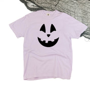 Happy Jack-o'-lantern Face - Comfort Colors Tee Little Mama Shirt Shop