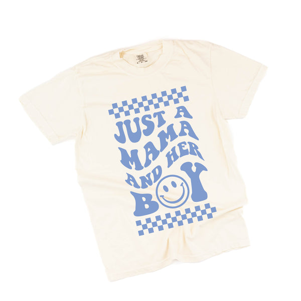 THE RETRO EDIT - Just a Mama and Her Boy (Singular) - SHORT SLEEVE COMFORT COLORS TEE