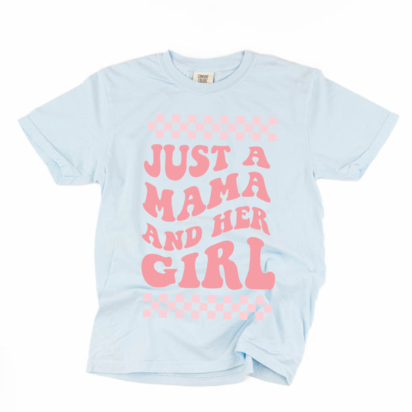 THE RETRO EDIT - Just a Mama and Her Girl (Singular) - SHORT SLEEVE COMFORT COLORS TEE