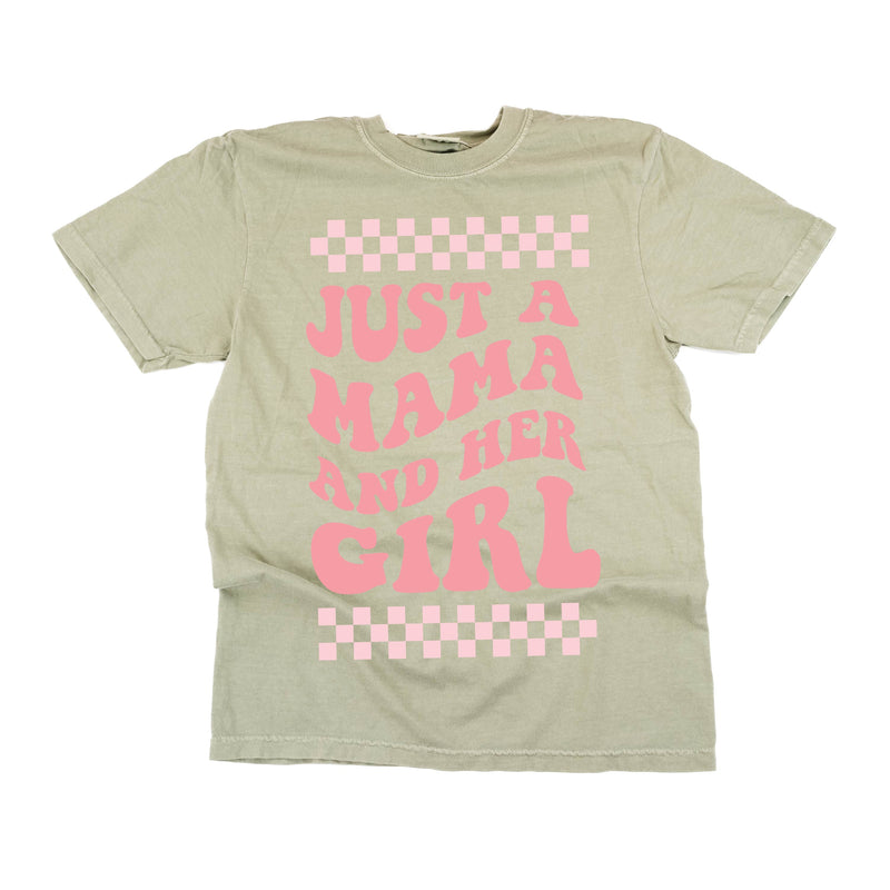 THE RETRO EDIT - Just a Mama and Her Girl (Singular) - SHORT SLEEVE COMFORT COLORS TEE