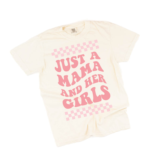COMFORT COLORS TEE - THE RETRO EDIT - Just a Mama and Her Girls (Plural)