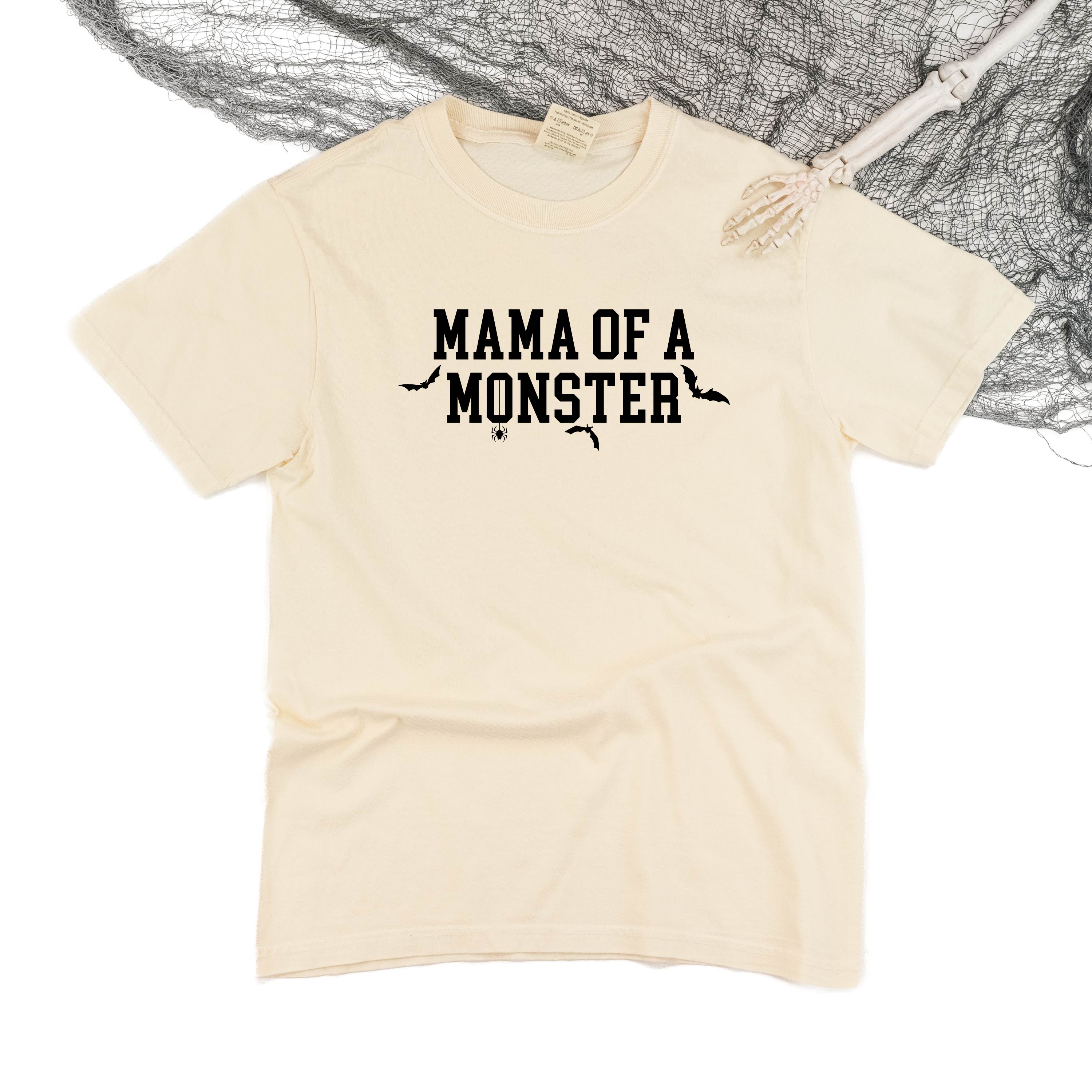 Mama of a Monster - SHORT SLEEVE COMFORT COLORS TEE Little Mama Shirt Shop