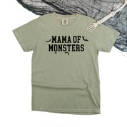 Mama of Monsters - SHORT SLEEVE COMFORT COLORS TEE Little Mama Shirt Shop
