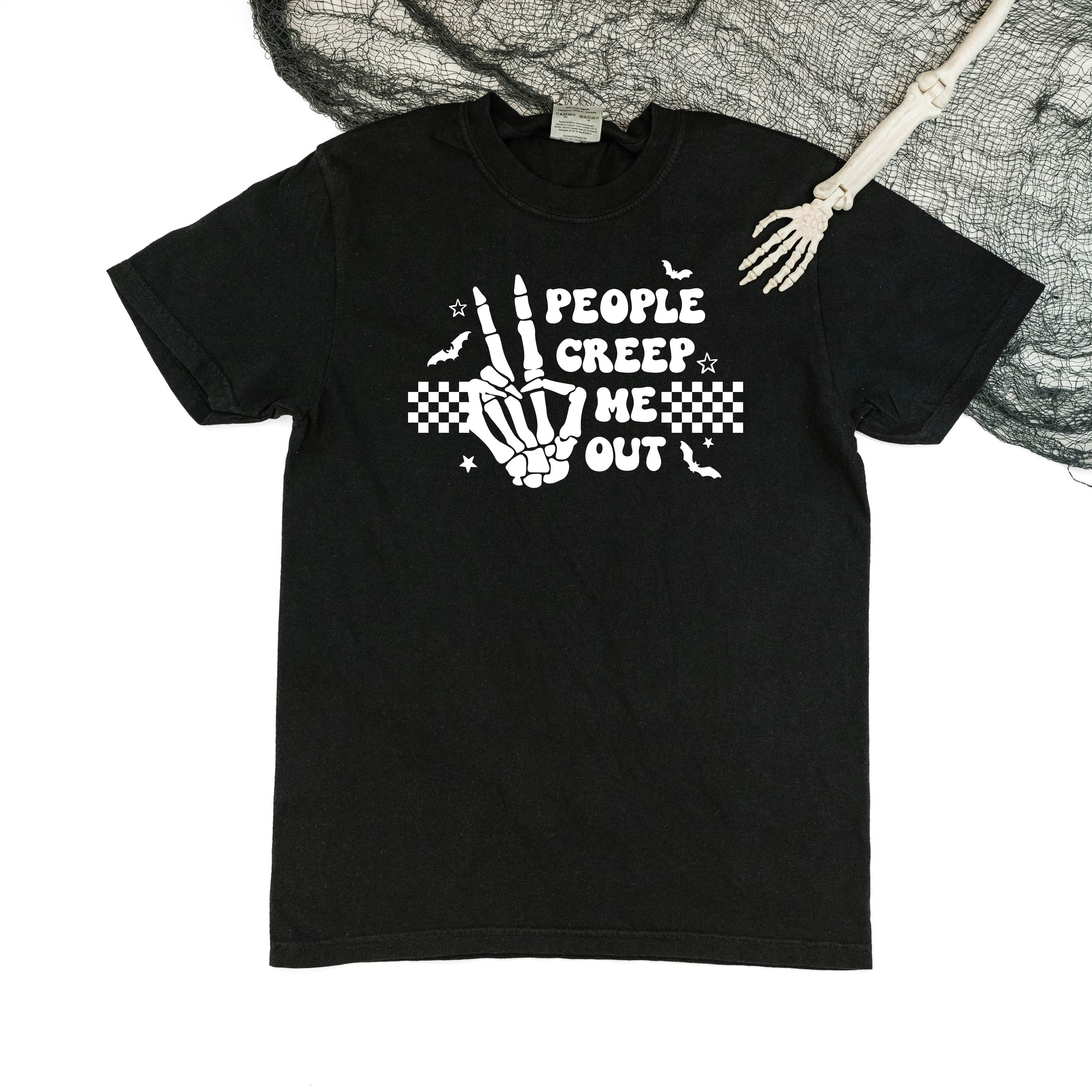 People Creep Me Out - Comfort Colors Tee Little Mama Shirt Shop