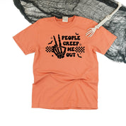 People Creep Me Out - Comfort Colors Tee Little Mama Shirt Shop