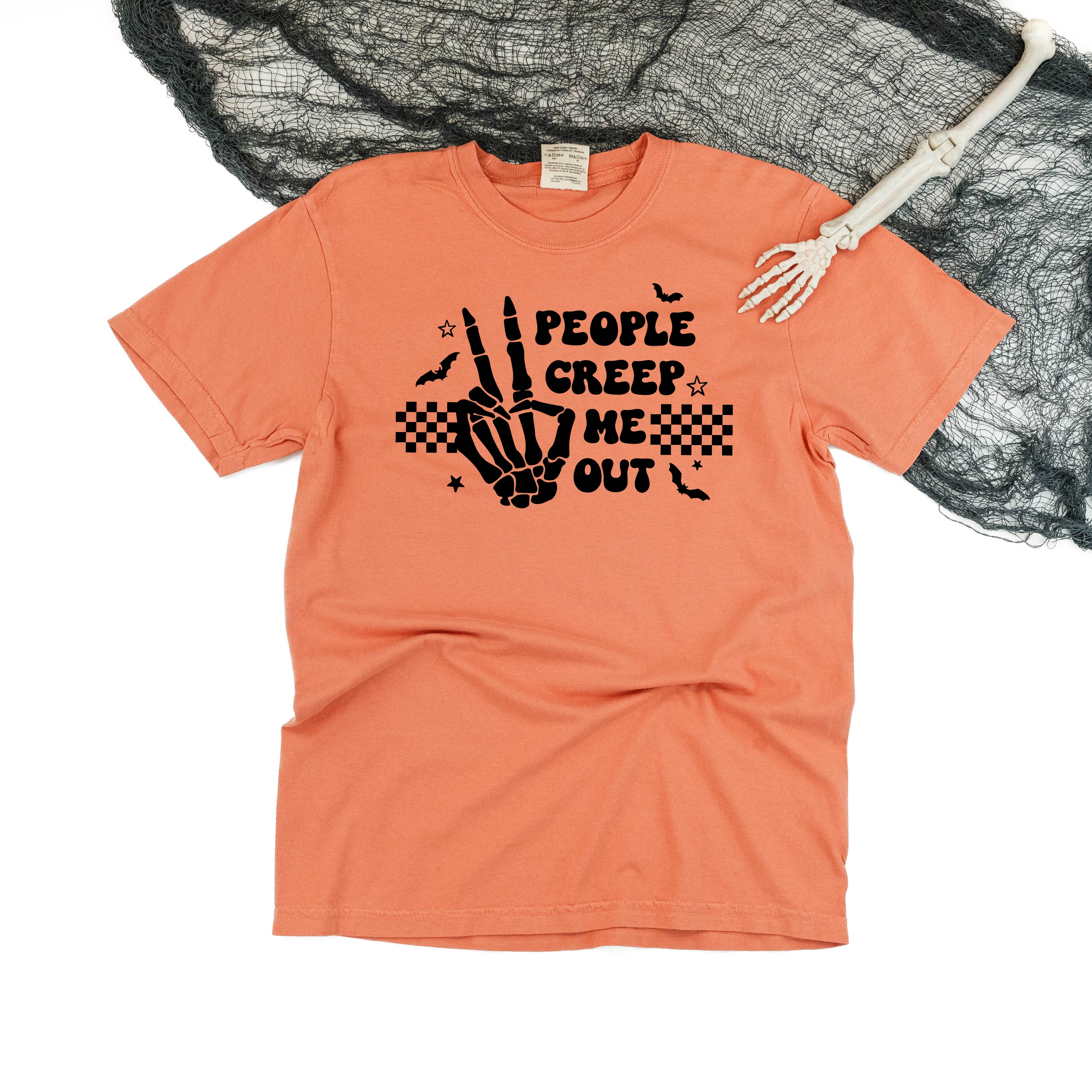 People Creep Me Out - Comfort Colors Tee Little Mama Shirt Shop