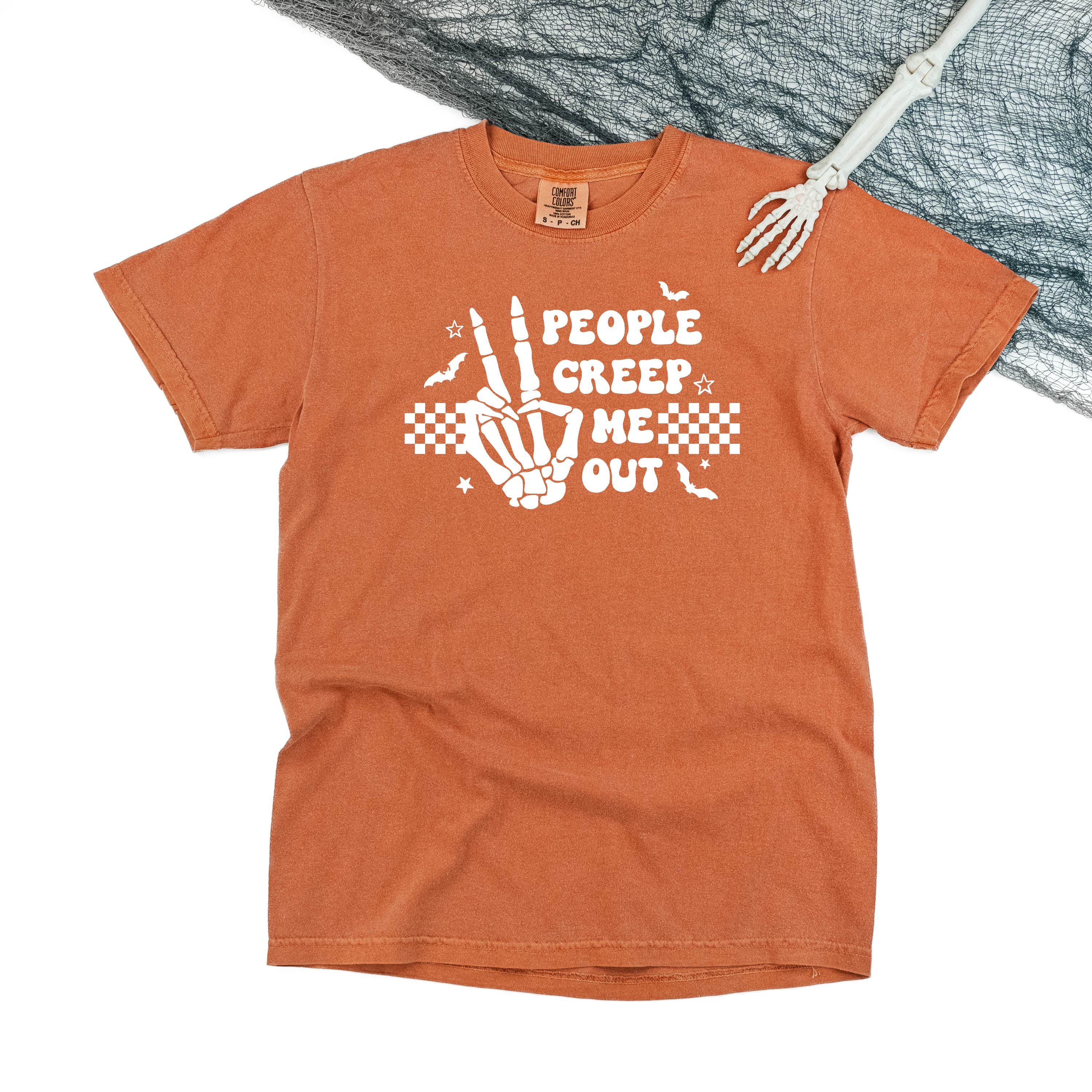 People Creep Me Out - Comfort Colors Tee Little Mama Shirt Shop