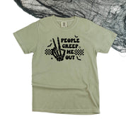 People Creep Me Out - Comfort Colors Tee Little Mama Shirt Shop