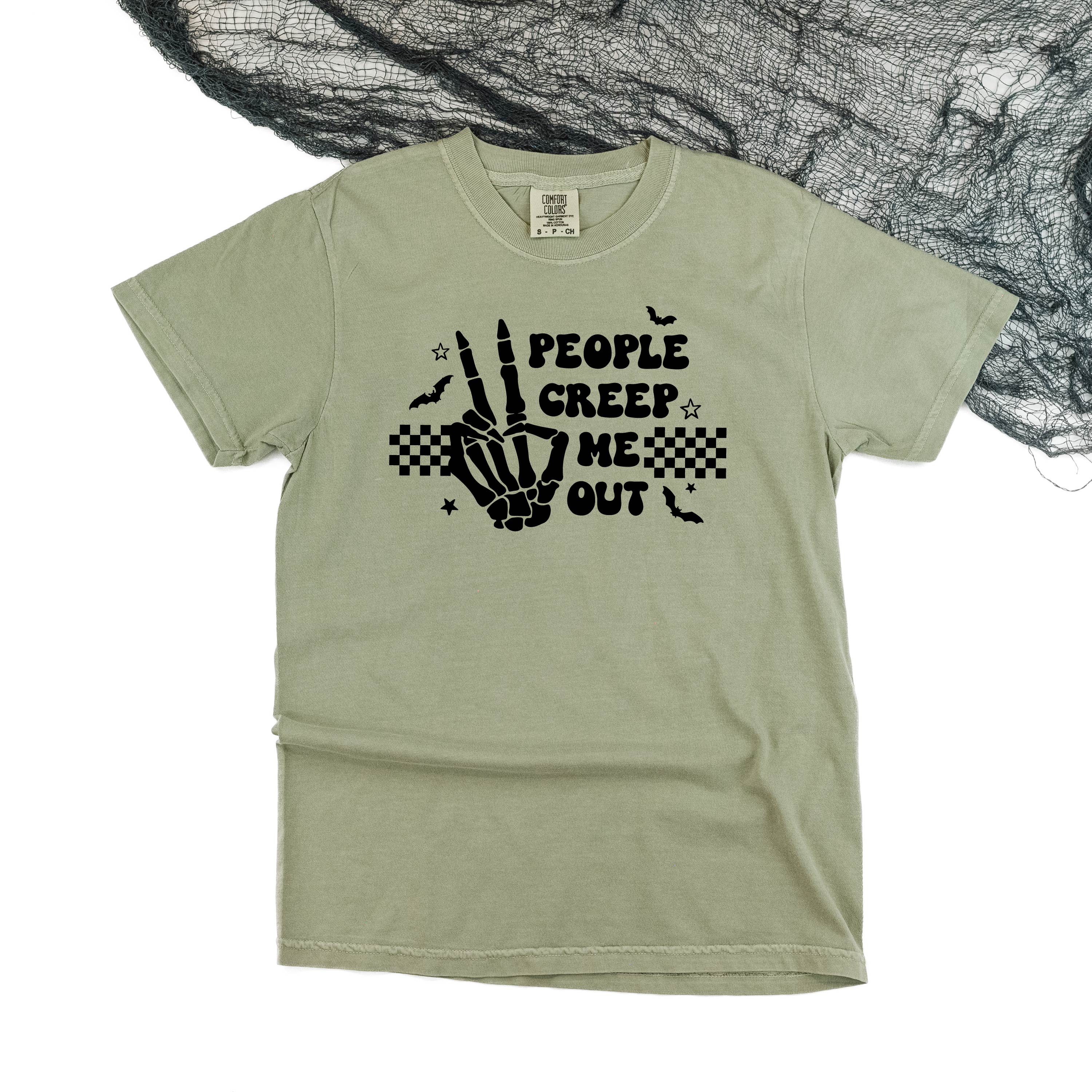 People Creep Me Out - Comfort Colors Tee Little Mama Shirt Shop