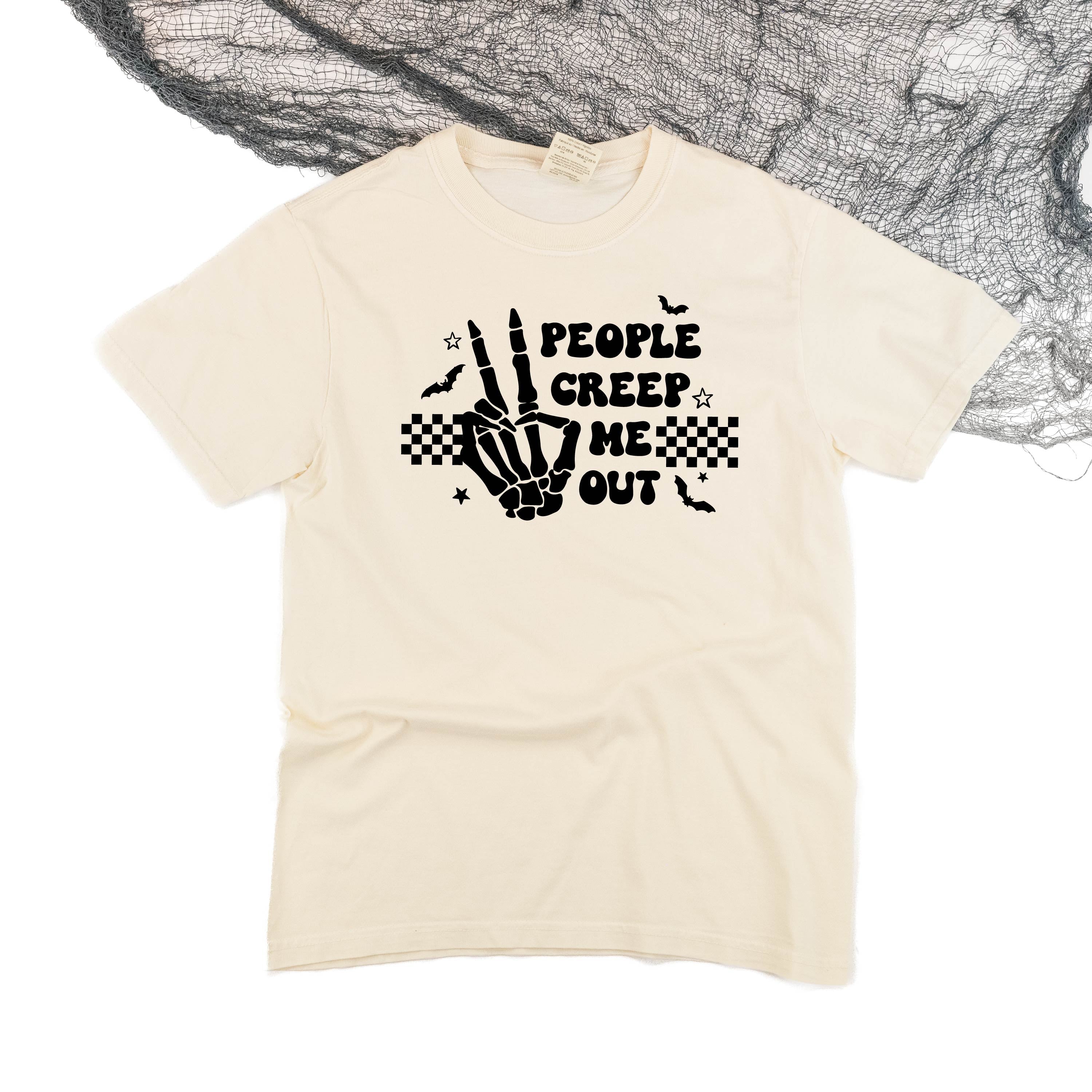 People Creep Me Out - Comfort Colors Tee Little Mama Shirt Shop