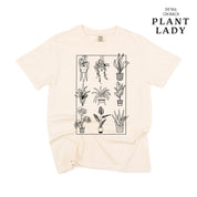 Plant Lady w/ Back Detail - Comfort Colors Tee Little Mama Shirt Shop