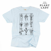 Plant Lady w/ Back Detail - Comfort Colors Tee Little Mama Shirt Shop