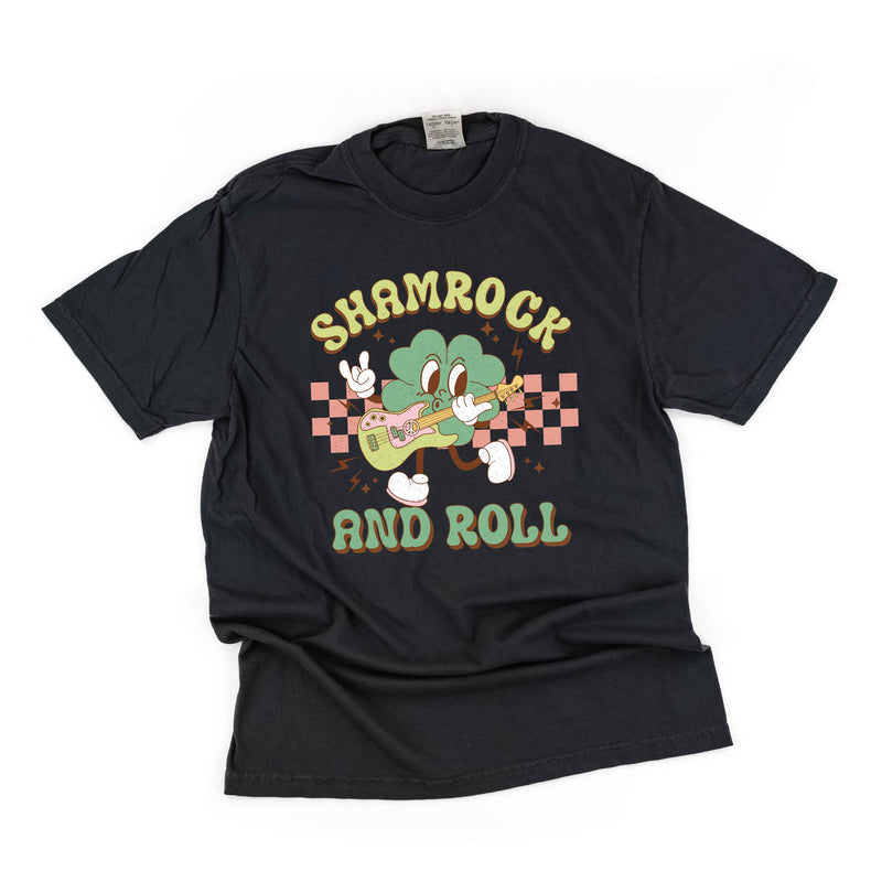 Rock N Roll Shamrock - SHORT SLEEVE COMFORT COLORS TEE