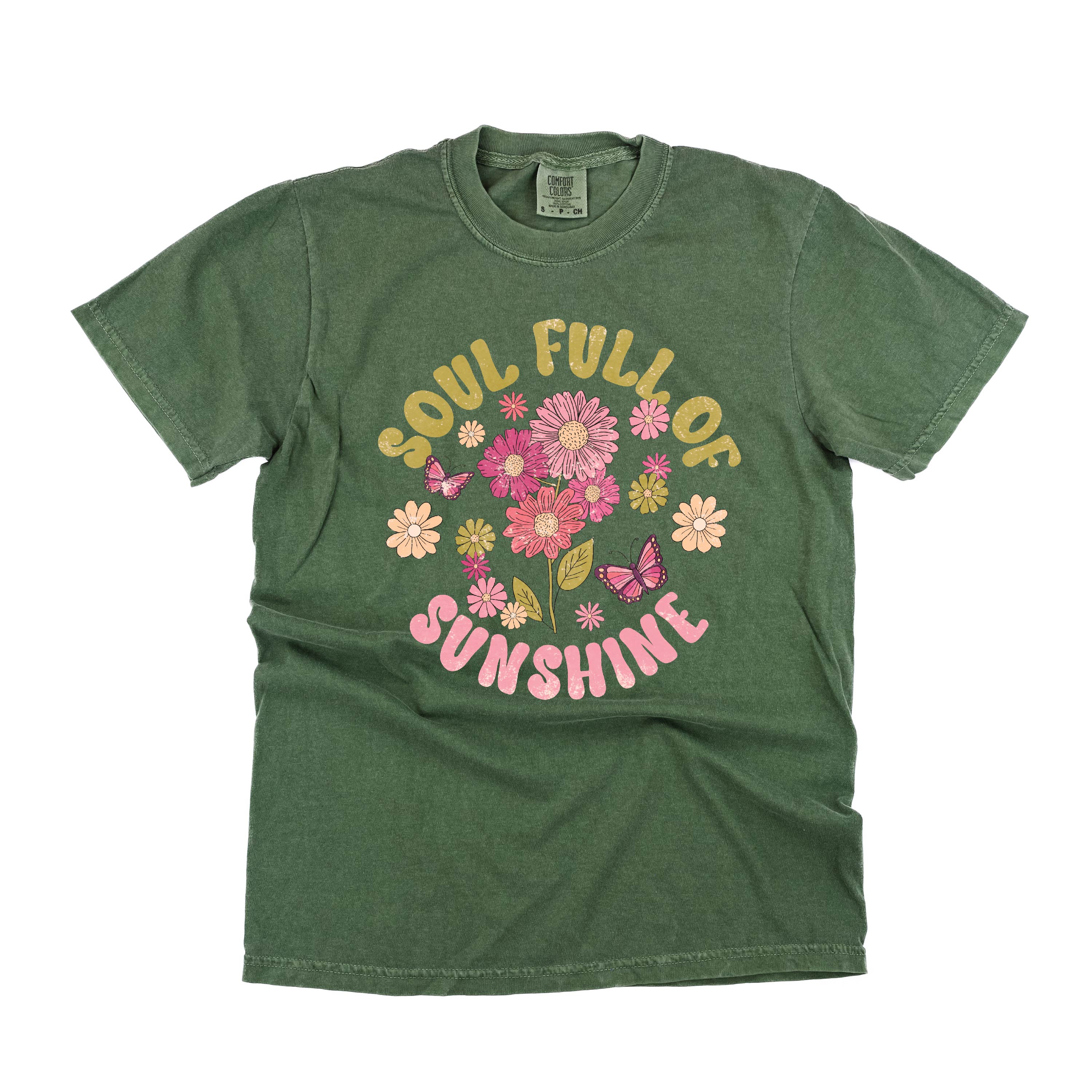 Soul Full of Sunshine - SHORT SLEEVE COMFORT COLORS TEE Little Mama Shirt Shop