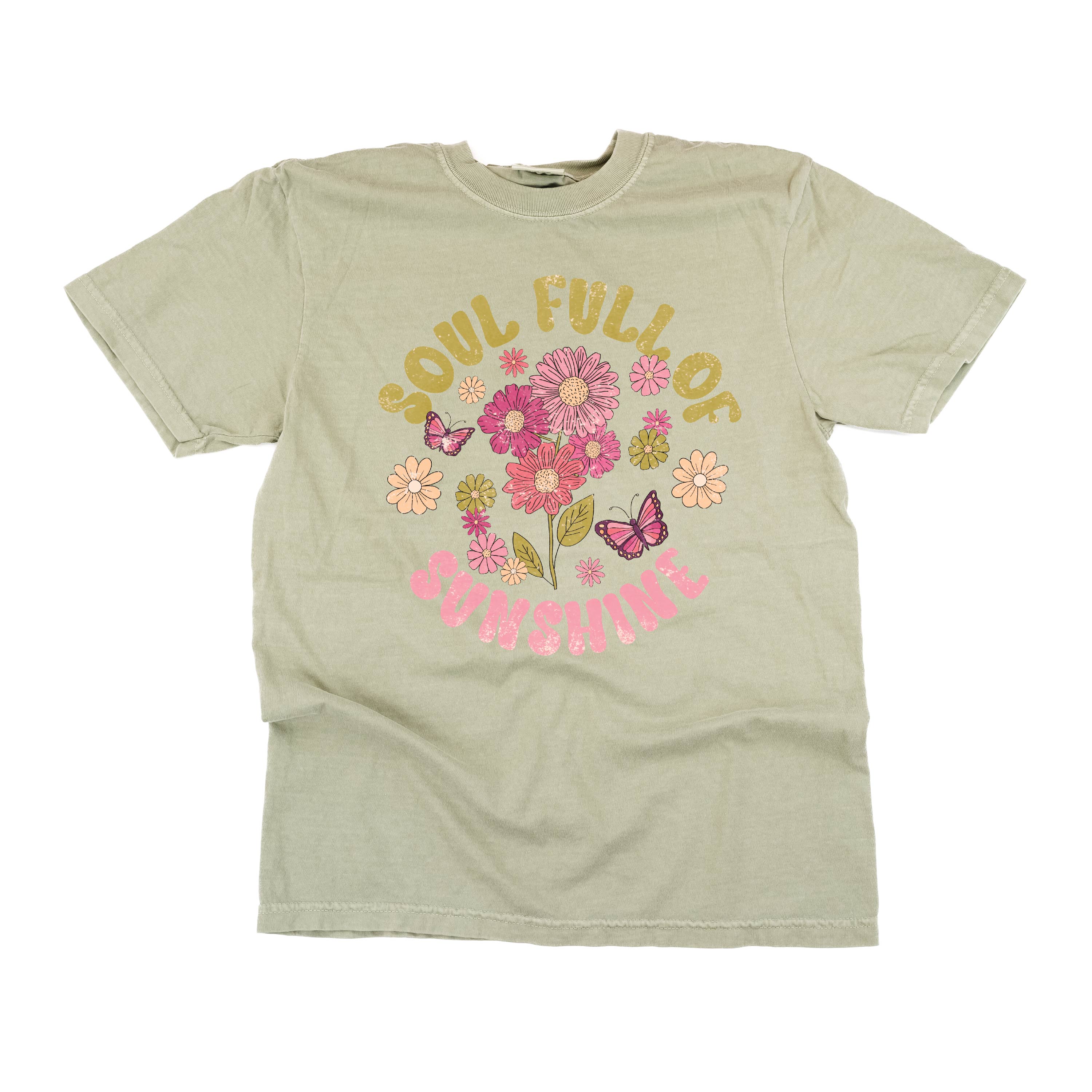 Soul Full of Sunshine - SHORT SLEEVE COMFORT COLORS TEE Little Mama Shirt Shop