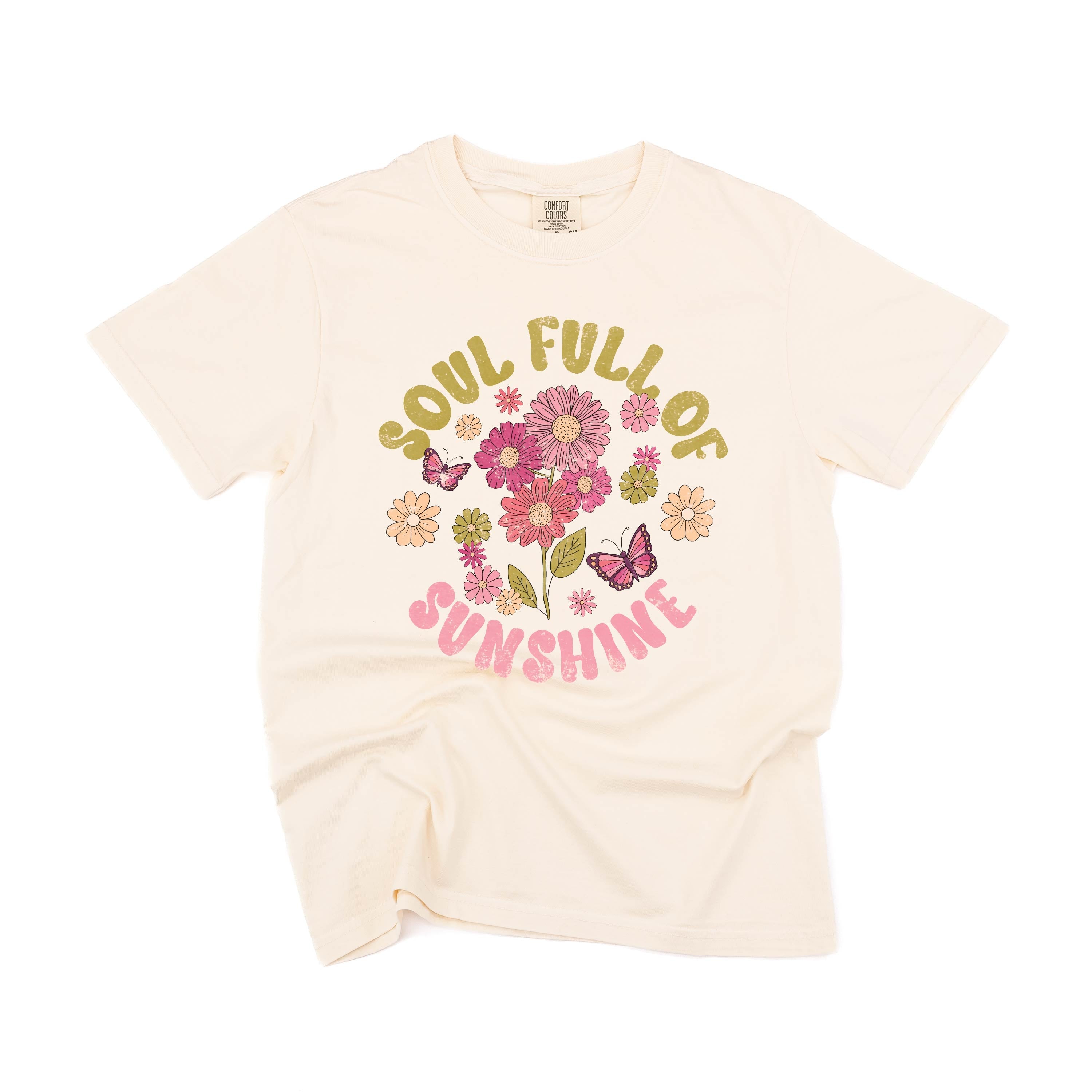 Soul Full of Sunshine - SHORT SLEEVE COMFORT COLORS TEE Little Mama Shirt Shop