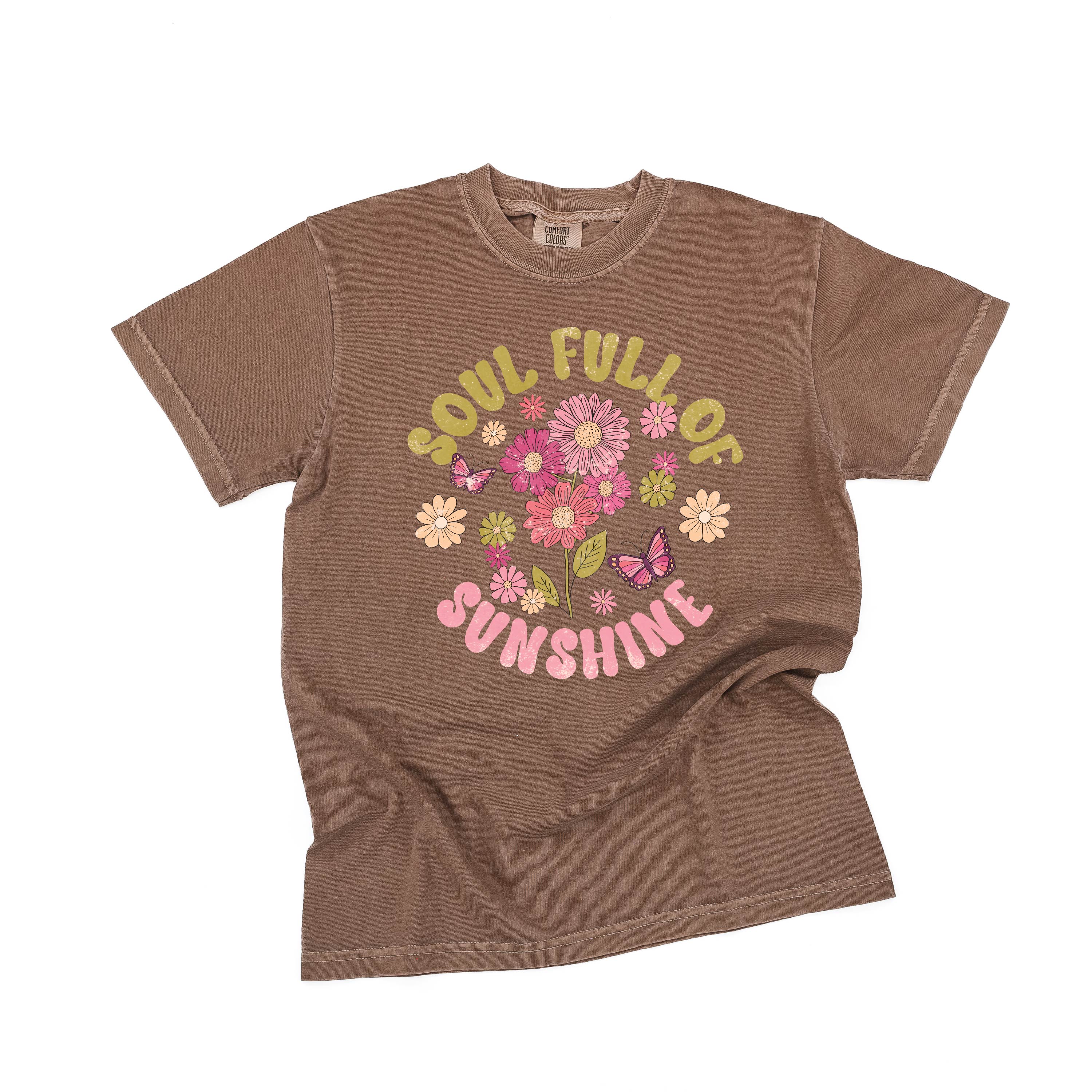 Soul Full of Sunshine - SHORT SLEEVE COMFORT COLORS TEE Little Mama Shirt Shop