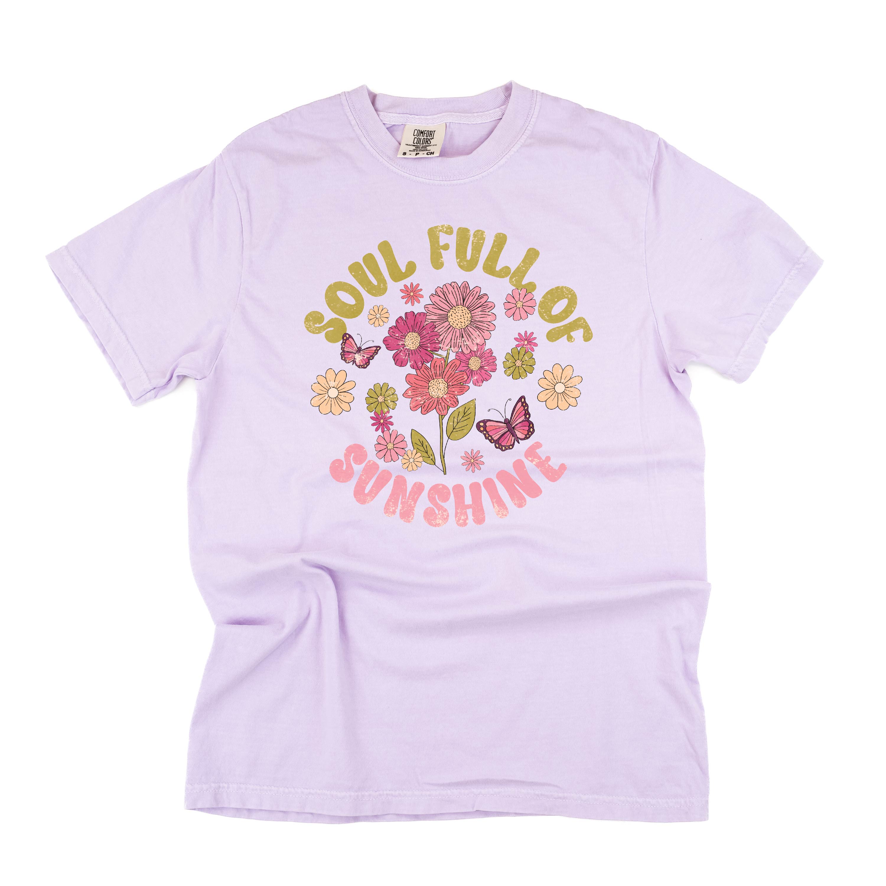Soul Full of Sunshine - SHORT SLEEVE COMFORT COLORS TEE Little Mama Shirt Shop