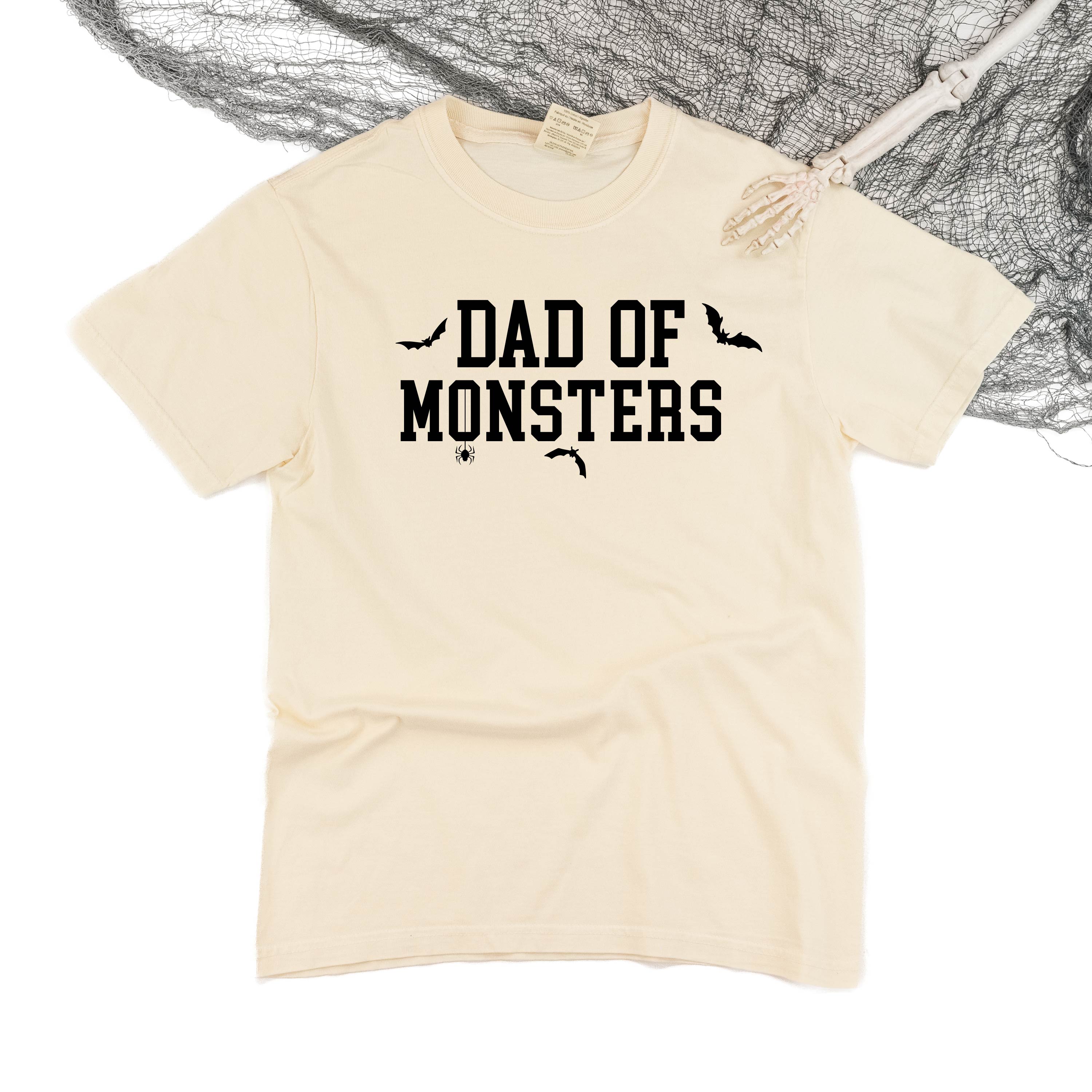 Dad of Monsters - Comfort Colors Tee Little Mama Shirt Shop
