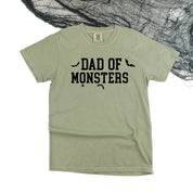 Dad of Monsters - Comfort Colors Tee Little Mama Shirt Shop