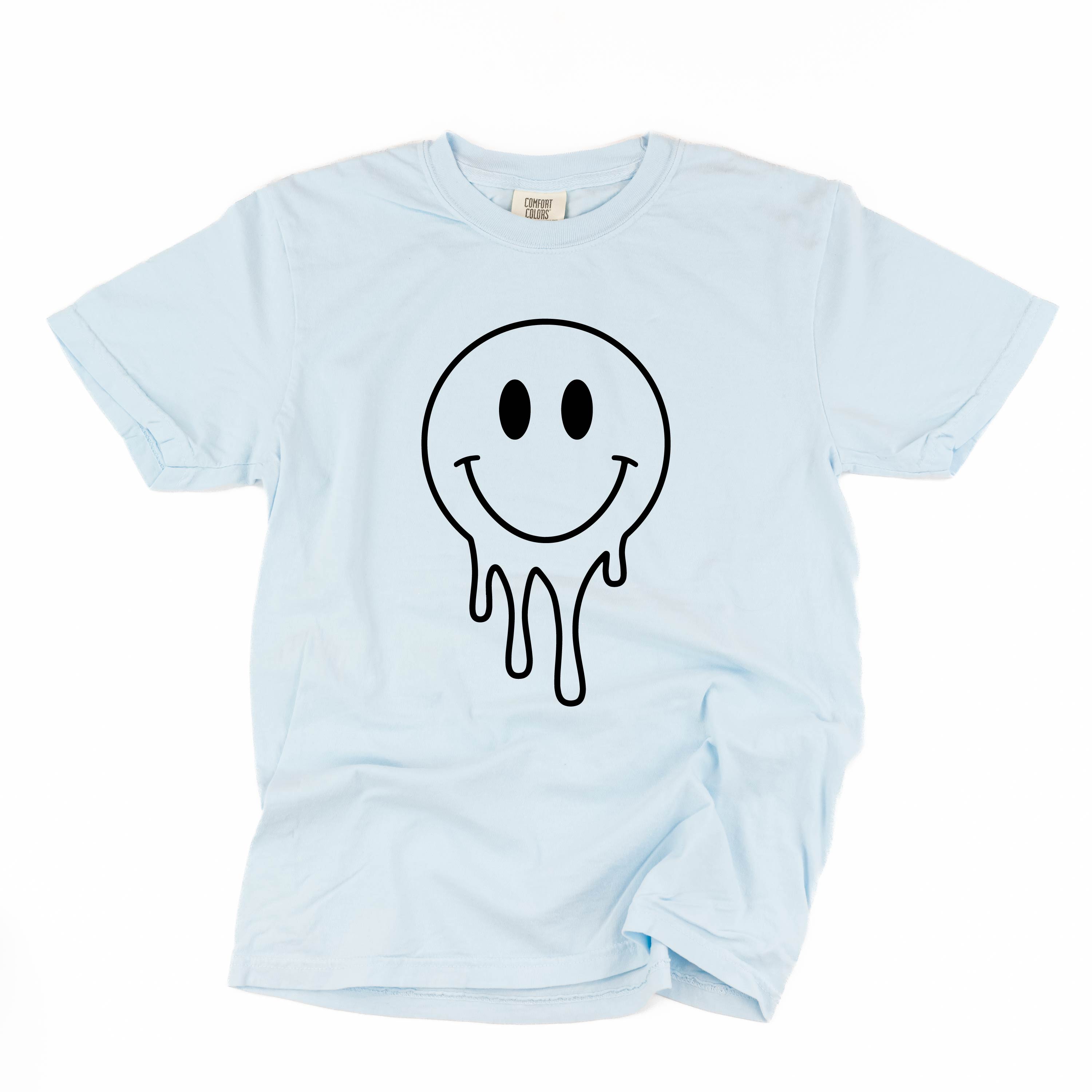 Melty Smiley (Full) - Comfort Colors Tee Little Mama Shirt Shop