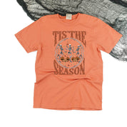Tis' the Season (Festive Skeletons) - Comfort Colors Tee Little Mama Shirt Shop