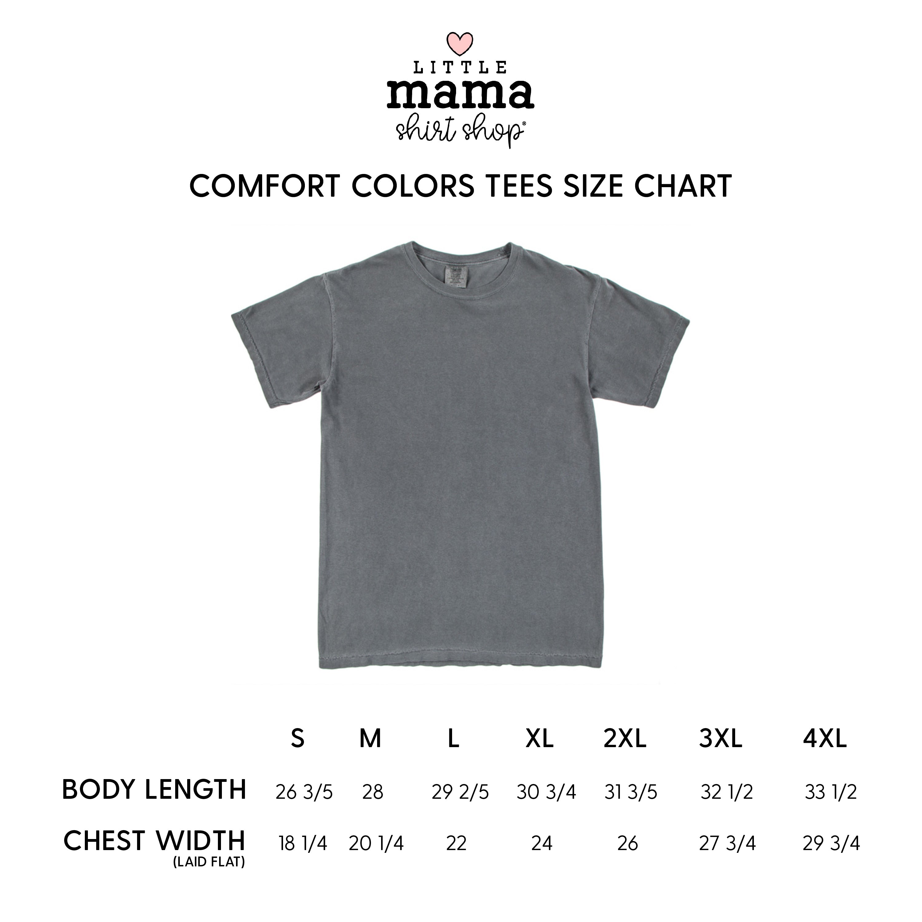 Happiest When Reading - Comfort Colors Tee Little Mama Shirt Shop