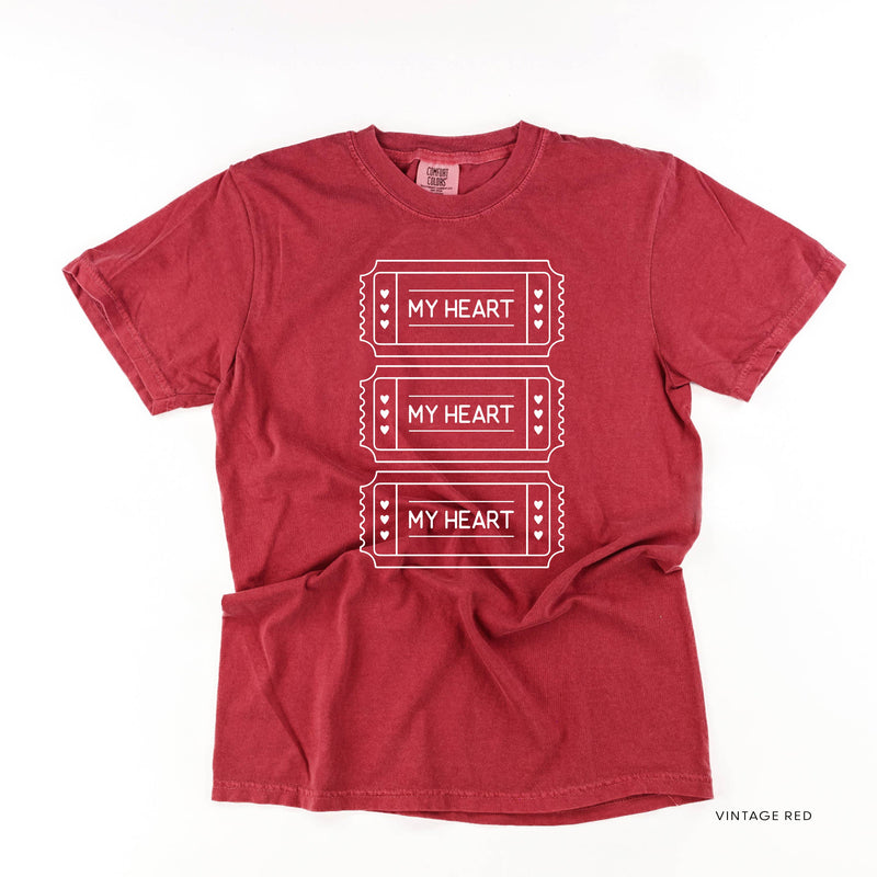 Ticket To My Heart - Comfort Colors Tee