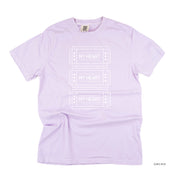 Ticket To My Heart - Comfort Colors Tee Little Mama Shirt Shop