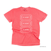 Ticket To My Heart - Comfort Colors Tee Little Mama Shirt Shop