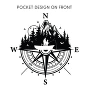 Fishing Compass - Fishing Scene (pf&b)  - Child HOODIE Little Mama Shirt Shop LLC